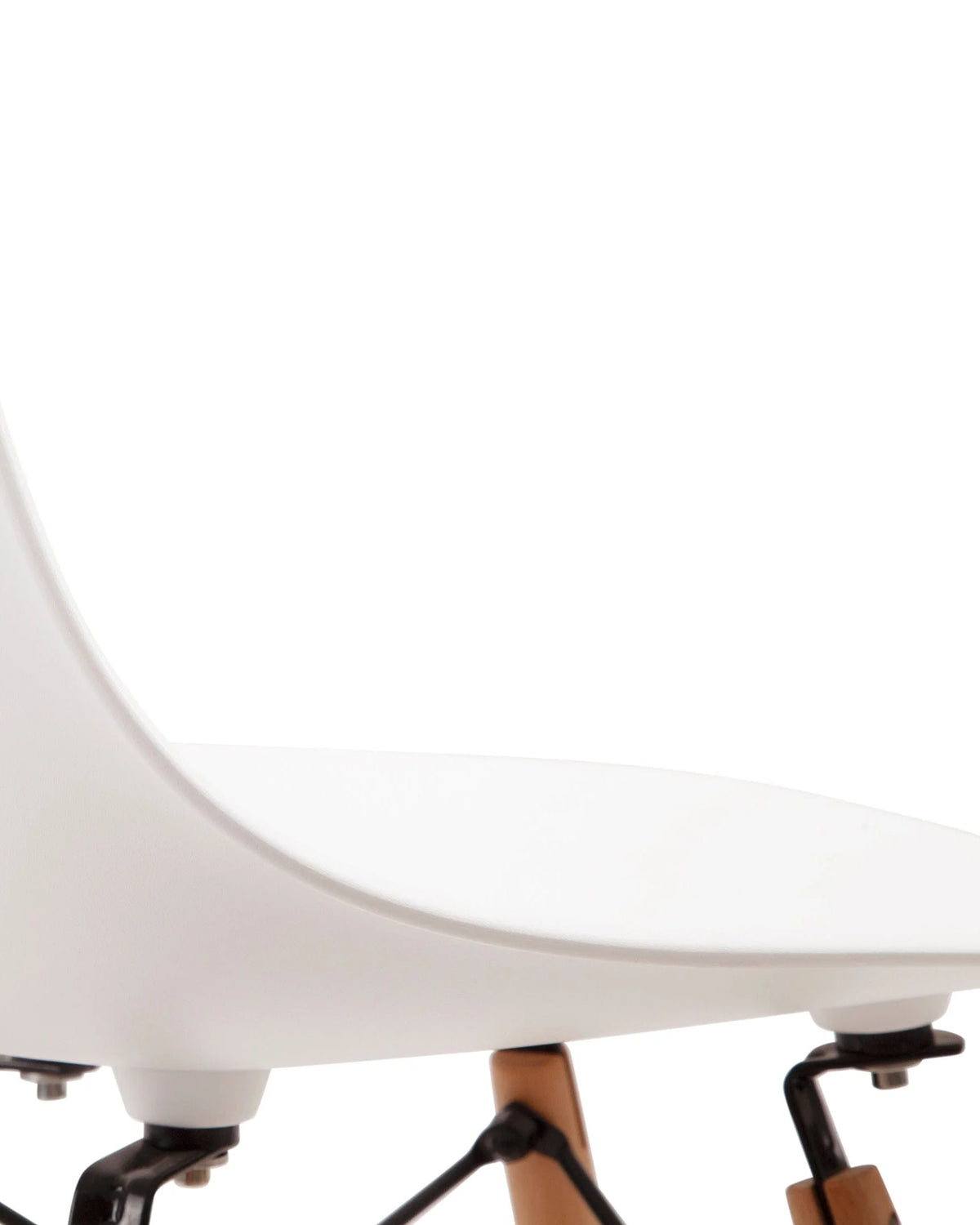 Flyn shell™ dining chair | molded seat - chairs eames plastic side with dowel base-inspired furnitur