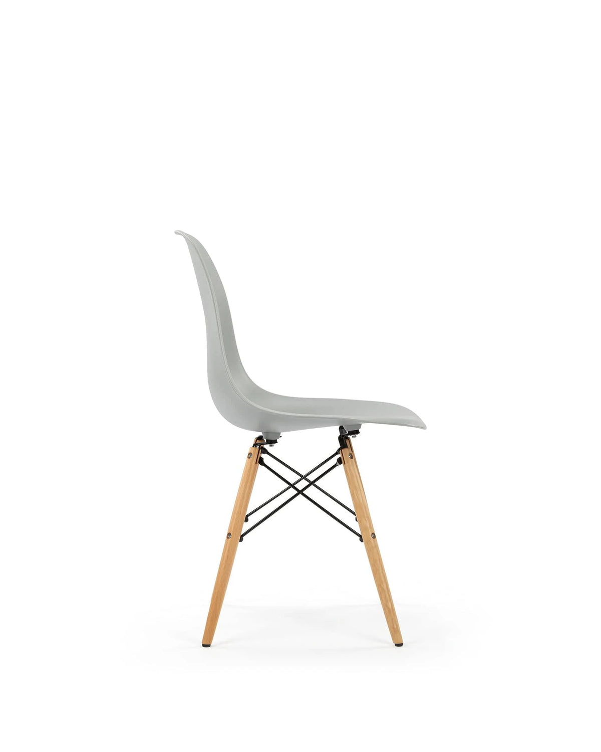 Flyn shell™ dining chair | molded seat - chairs eames plastic side with dowel base-inspired furnitur