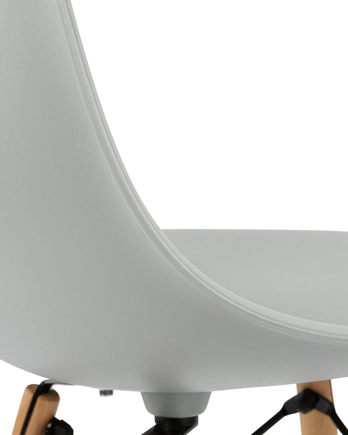 Flyn shell™ dining chair | molded seat - chairs eames plastic side with dowel base-inspired furnitur