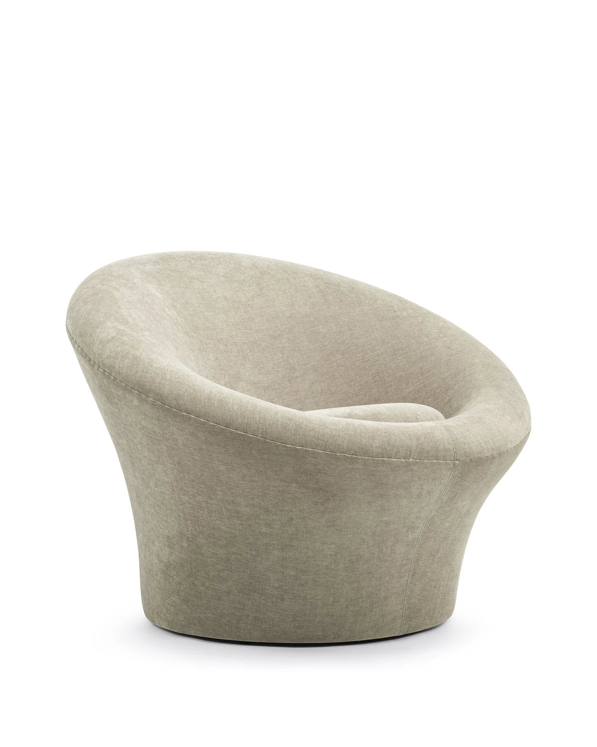 Fungo 60™ lounge chair | beige gray chenille - chairs 60 | madorne