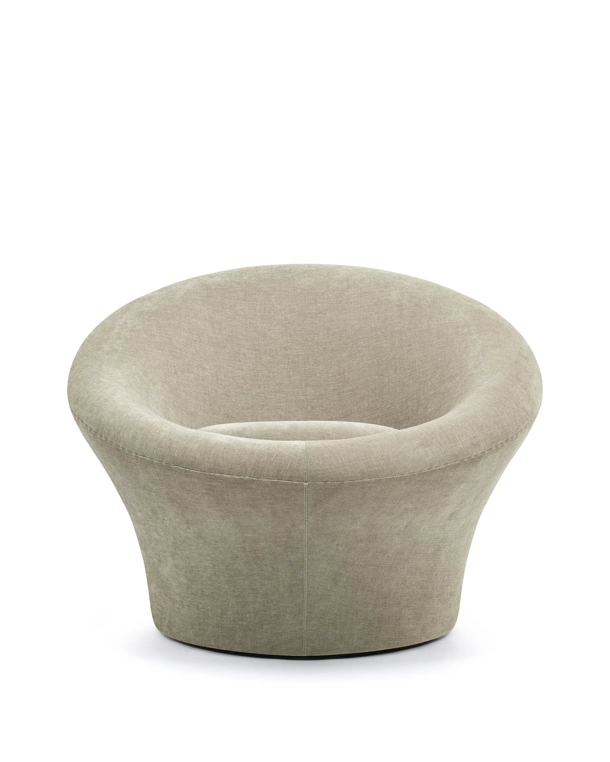 Fungo 60™ lounge chair | beige gray chenille - chairs 60 | madorne