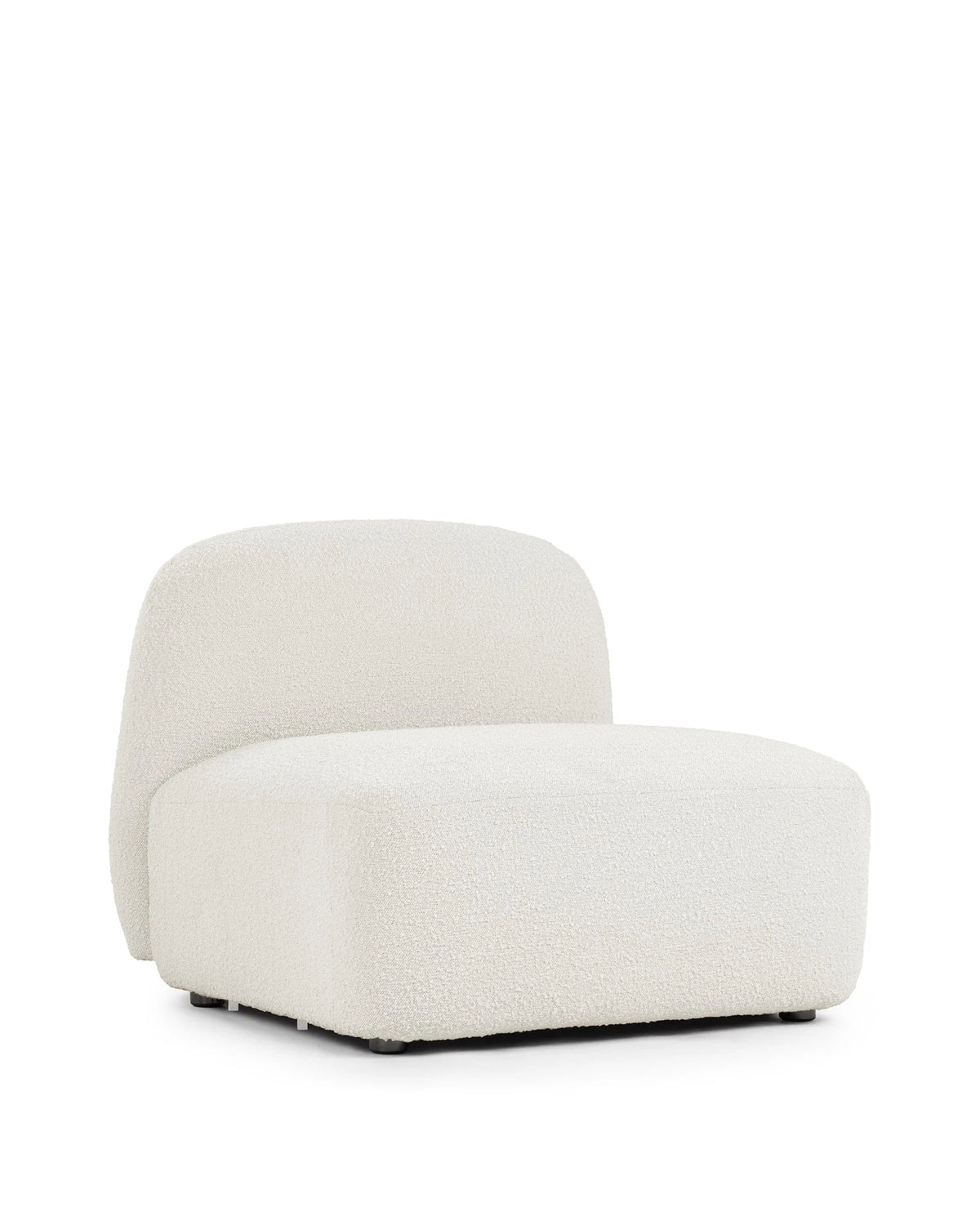 Giva™ sofa module armless | boucle wool - modules giva | modular element | madorne