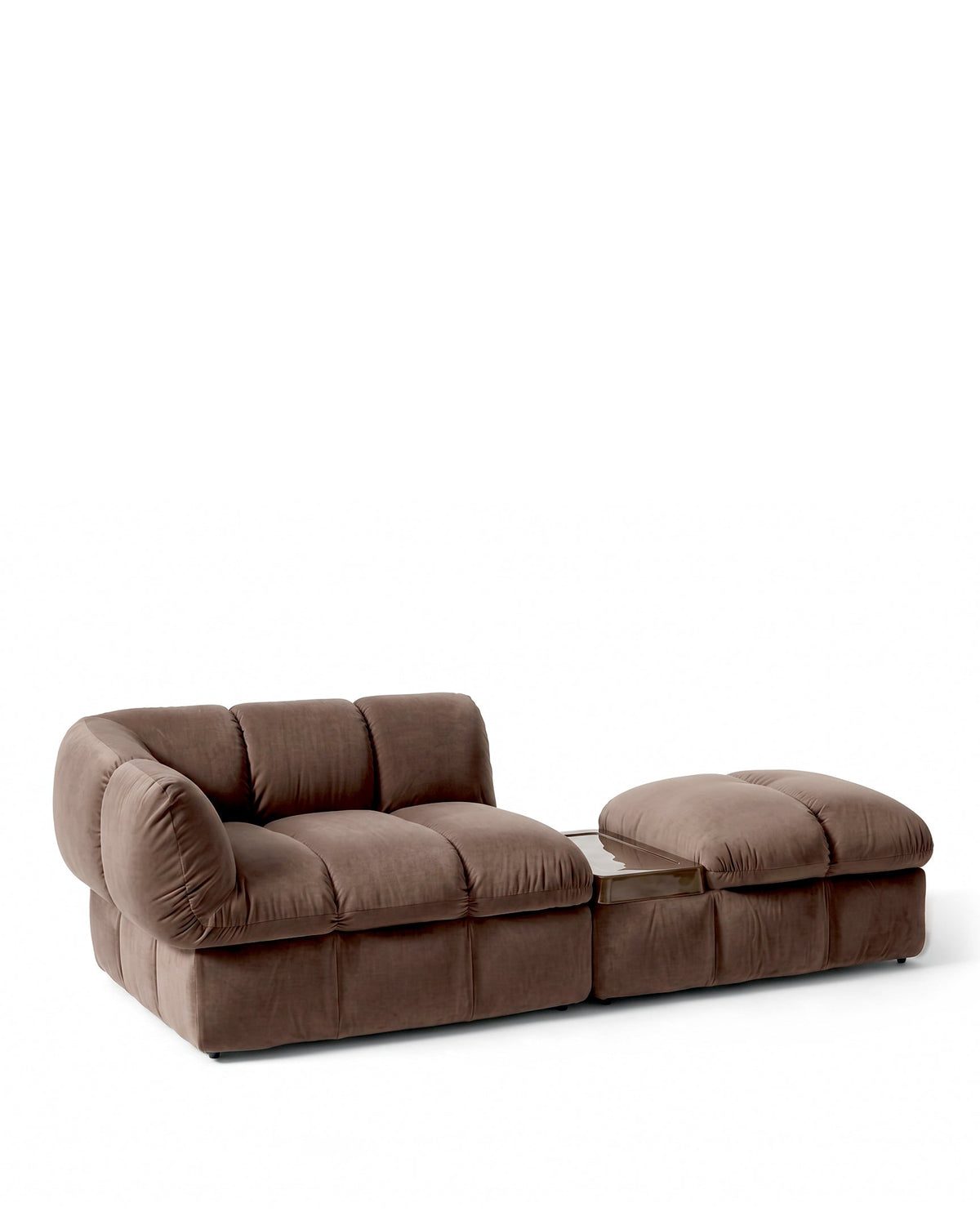 Granara™ Modular Sofa | Mink Velvet