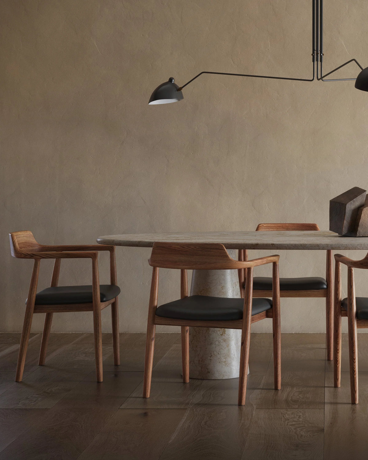 Hiro 08™ armchair | oiled walnut - dining chairs 08 | modern chair | madorne