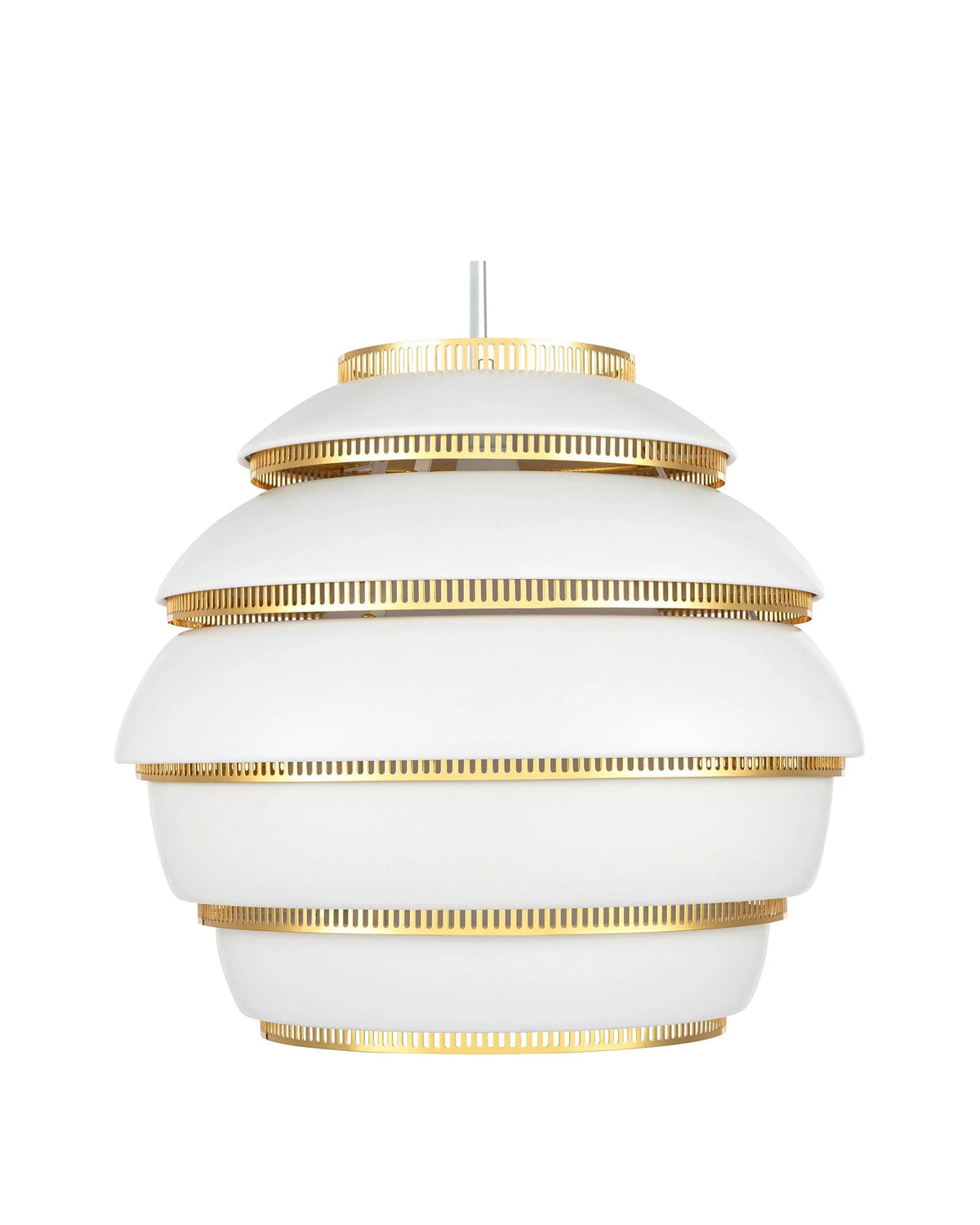 Hive 53™ pendant | layered aluminum - white - lighting 53 | modern light | madorne