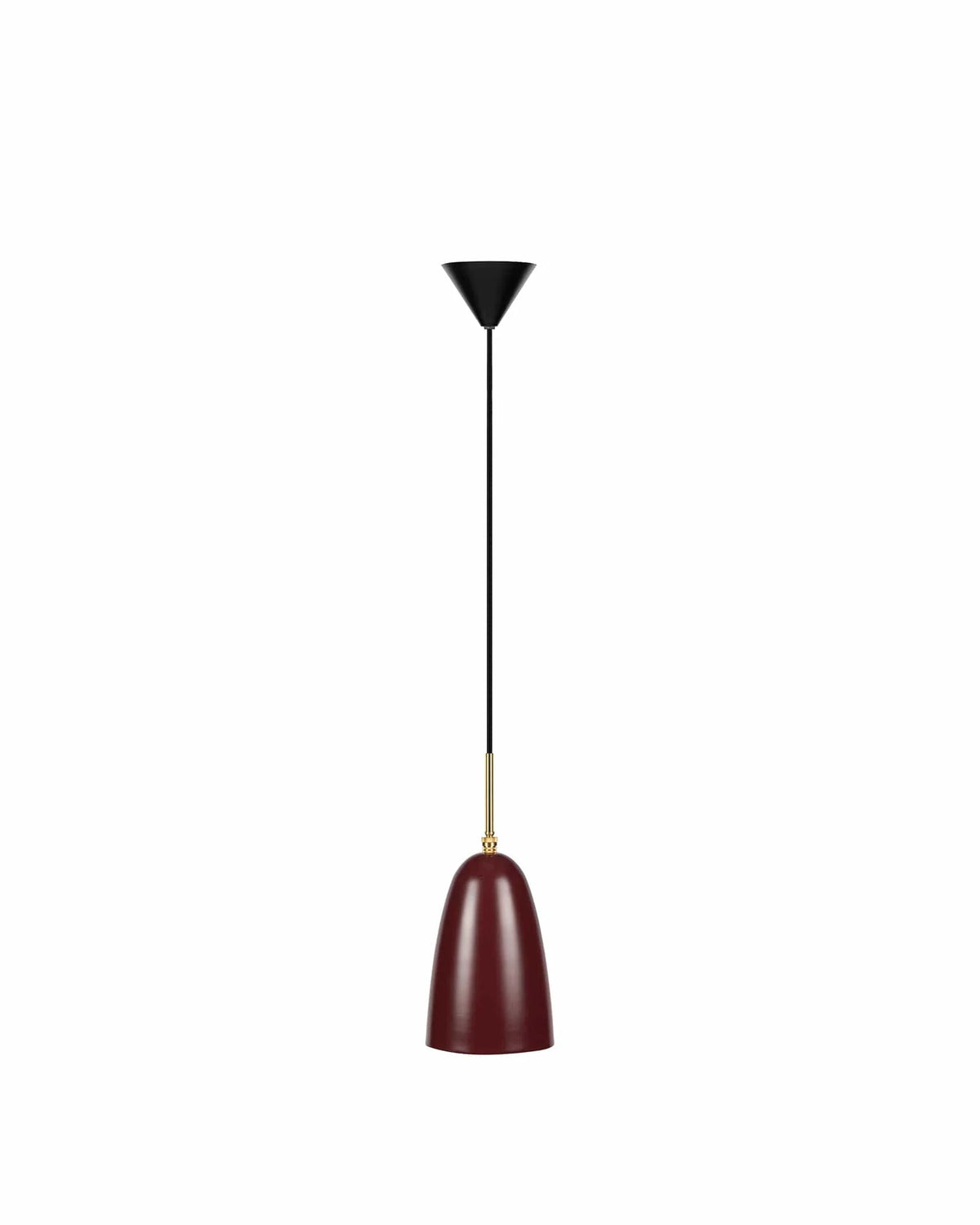 Hopper 47™ pendant | slender metal shade - lighting 47 | modern light | madorne
