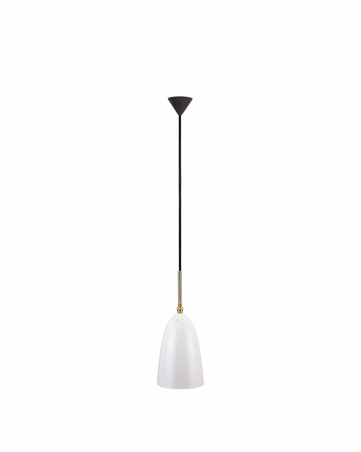 Hopper 47™ pendant | slender metal shade - lighting 47 | modern light | madorne