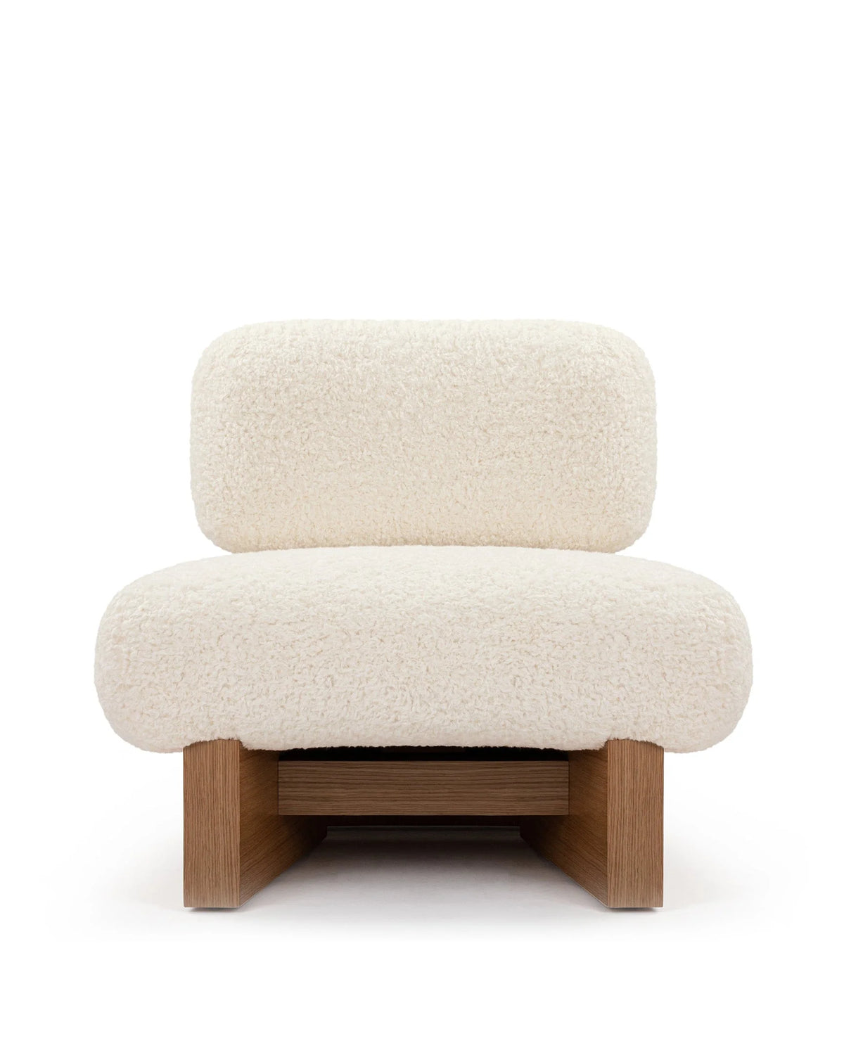 Jia cloud™ lounge chair | white sherpa - chairs cloud | madorne