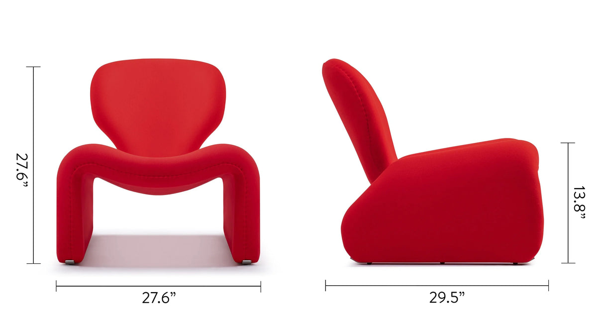 Jinn 65™ chair | danish cashmere wool - lounge chairs 65 | modern | madorne