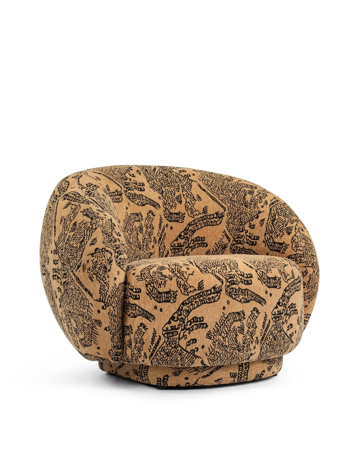 Jolie 18™ lounge chair | curved upholstery - chairs 18 | designer | madorne