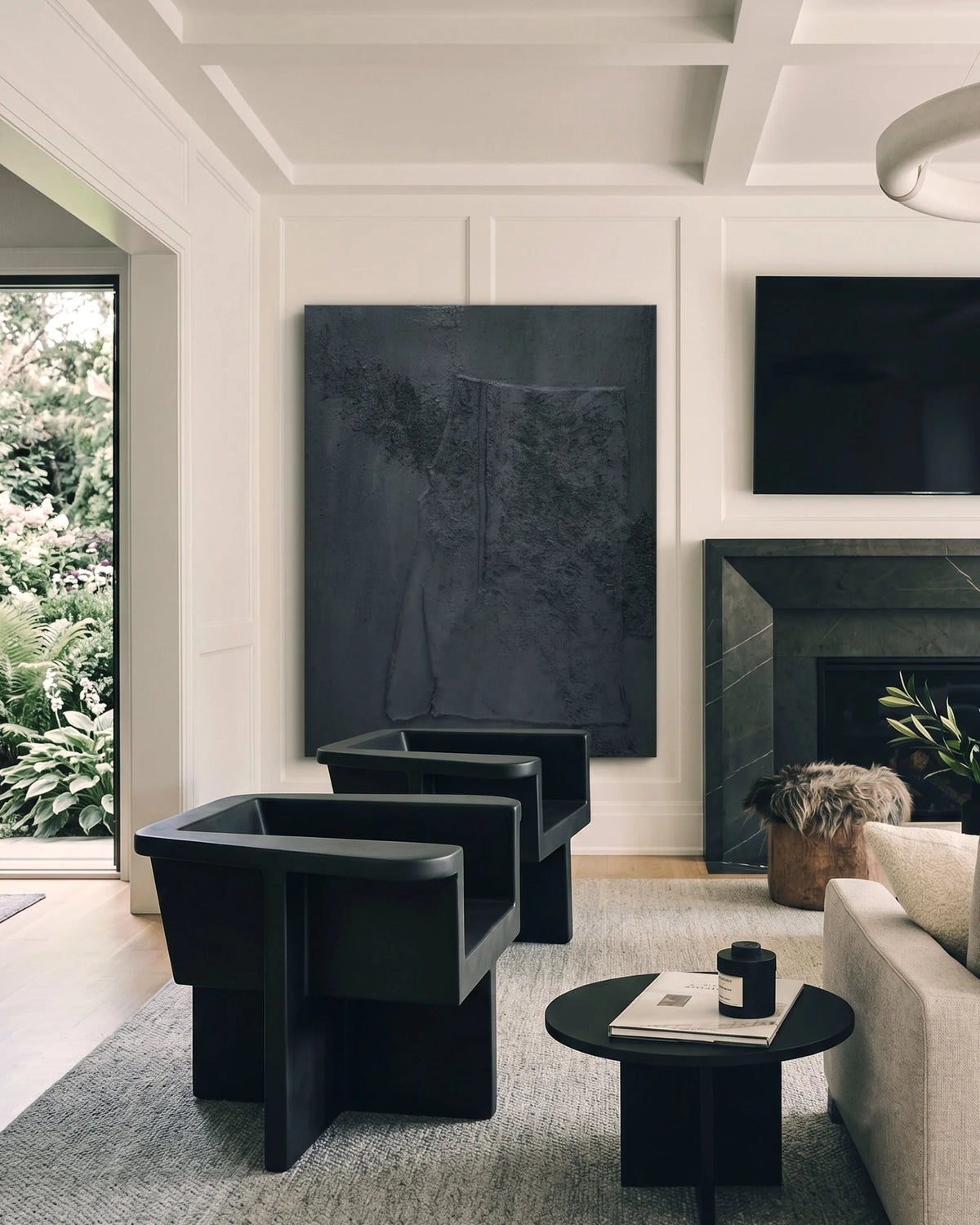 Julo™ Concrete Lounge Chair | Monolithic Form