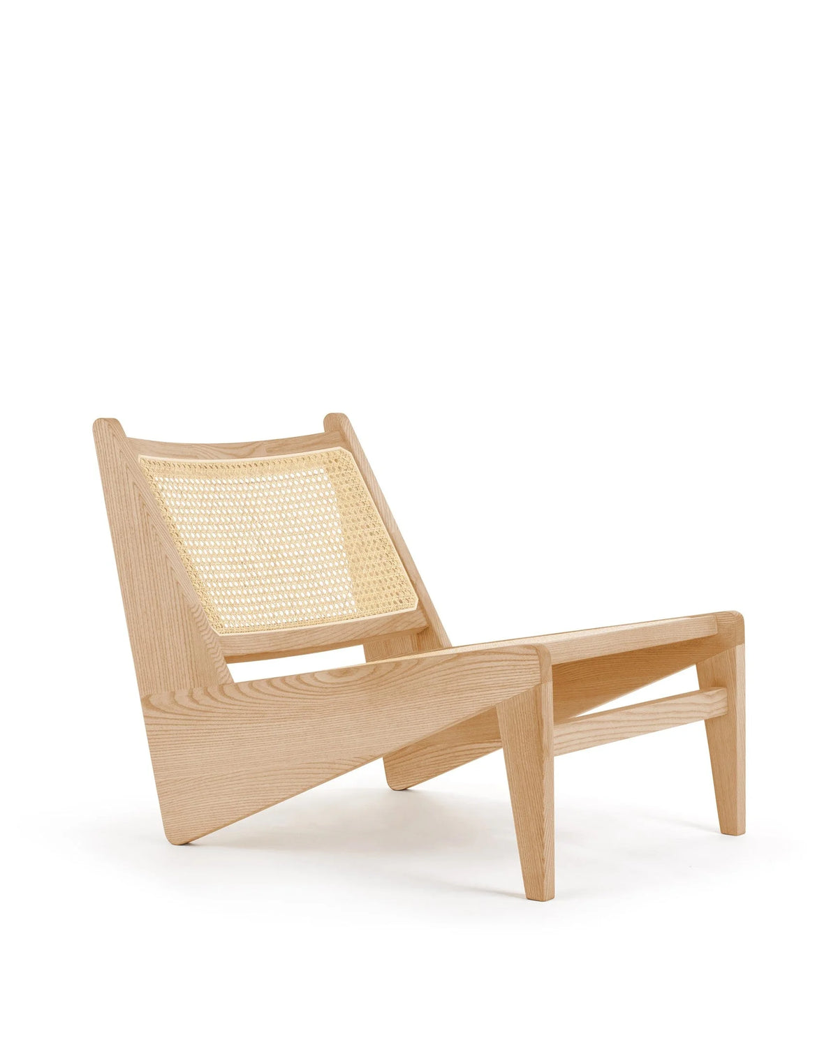 Kangra 50™ lounge chair | ash and cane - chairs 50 | madorne