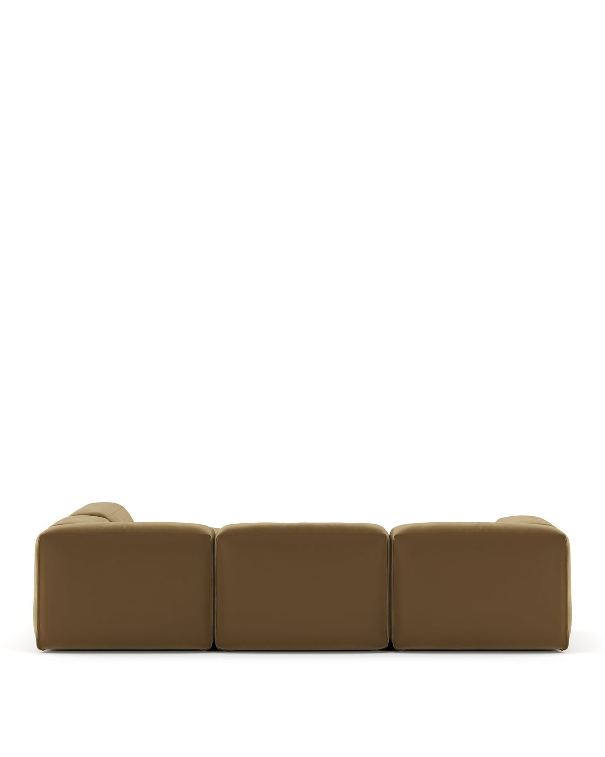 Le mur 72™ sectional sofa right corner | old gold velvet - sectionals 72 | madorne