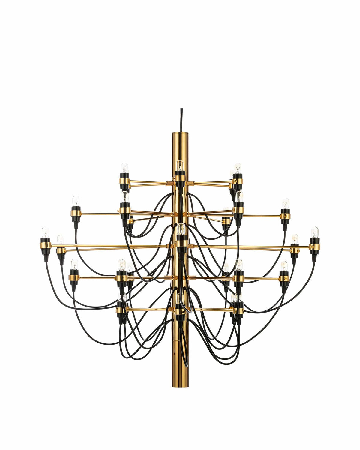 Linea 58™ chandelier | brass - lighting 58 | modern | madorne