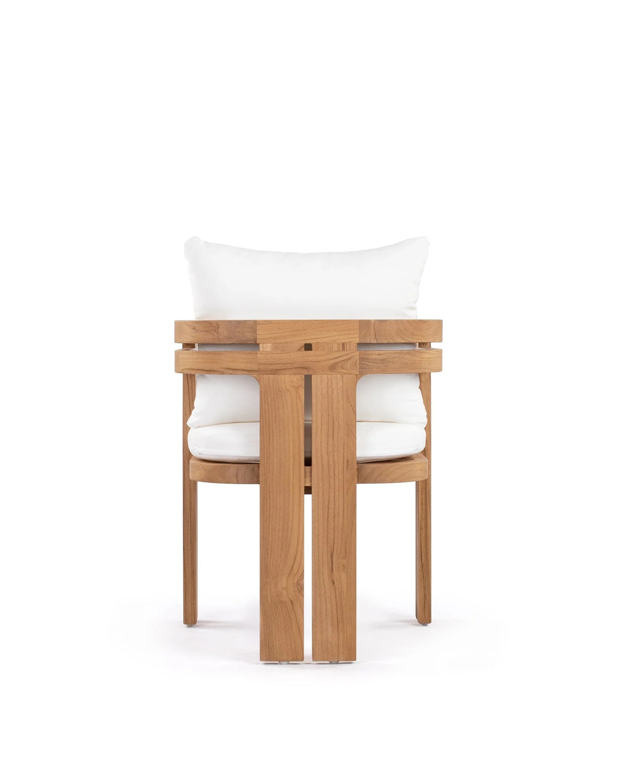 Luso™ outdoor dining chair | teak and cushion - chairs luso | madorne
