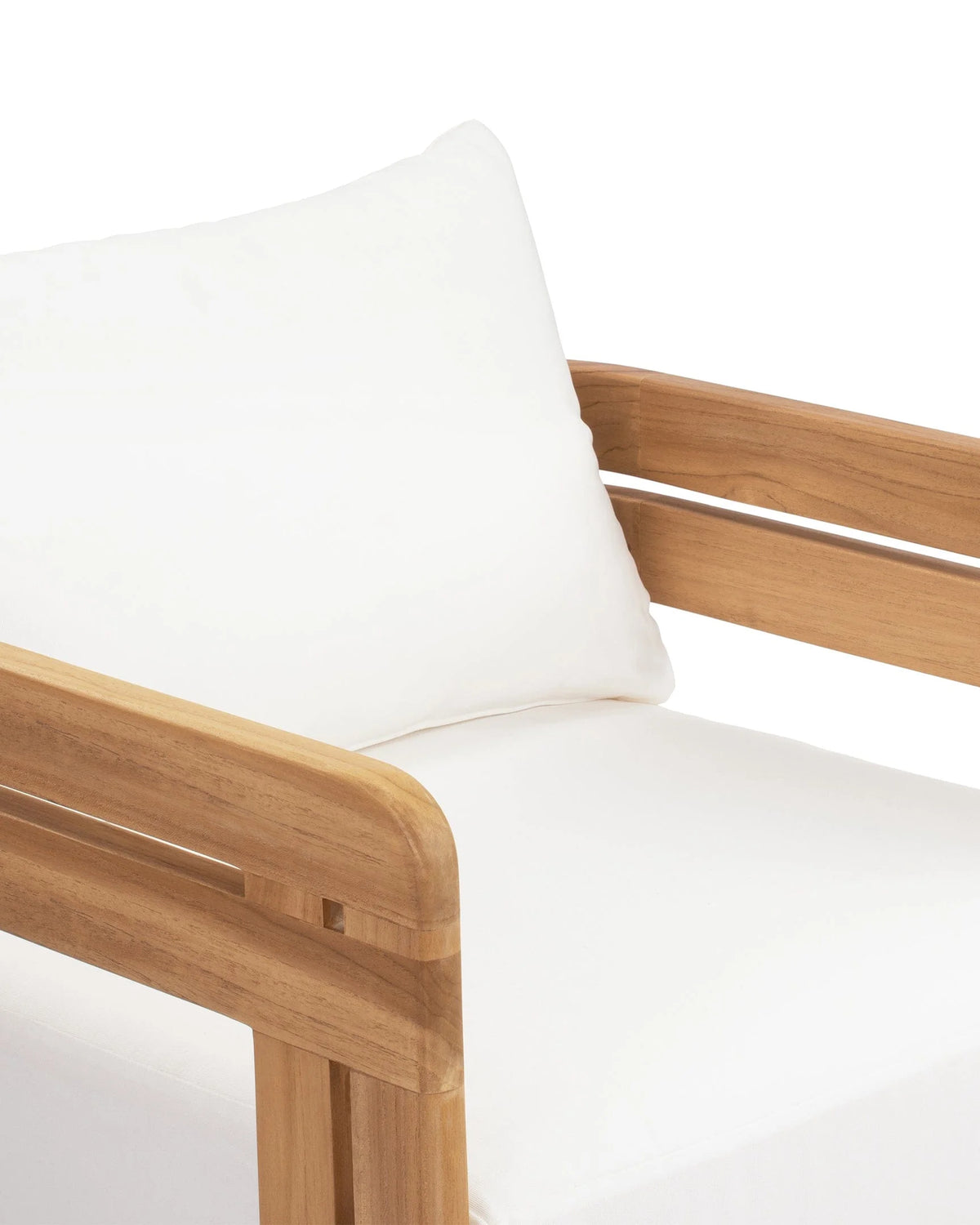 Luso™ outdoor lounge chair | teak platform - chairs luso | designer | madorne