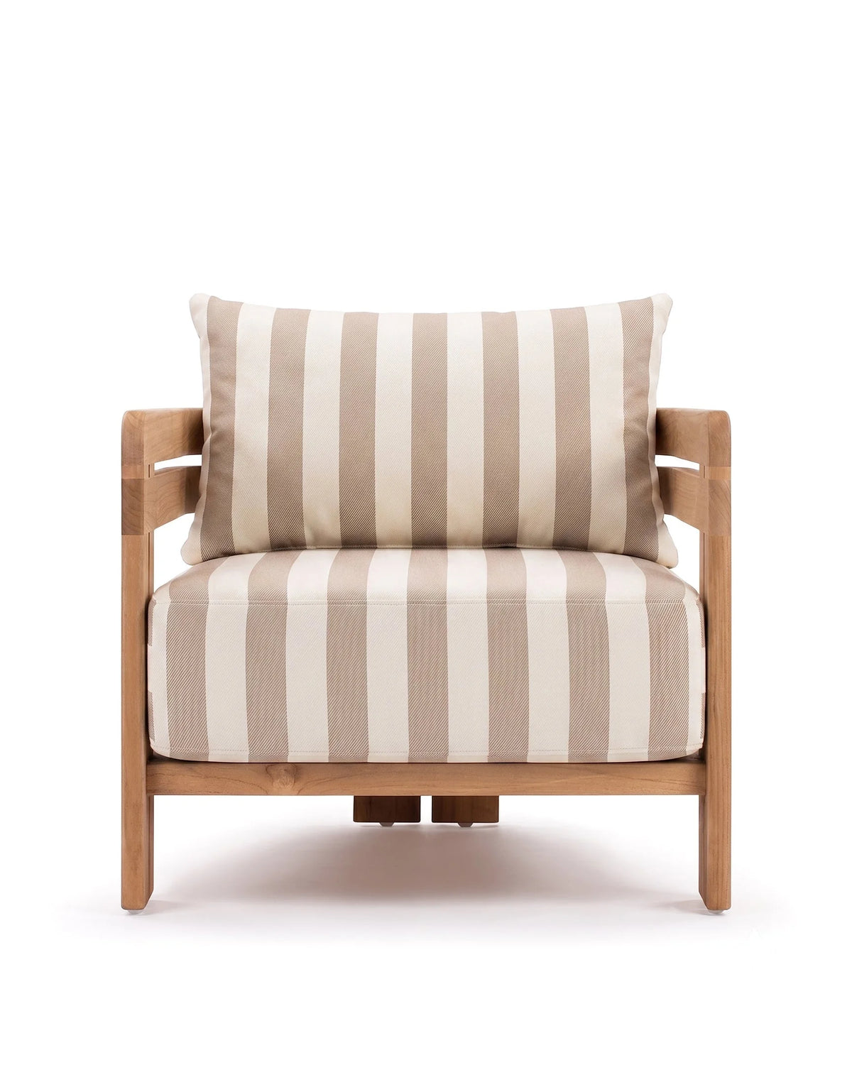 Luso™ outdoor lounge chair | teak platform - chairs luso | designer | madorne