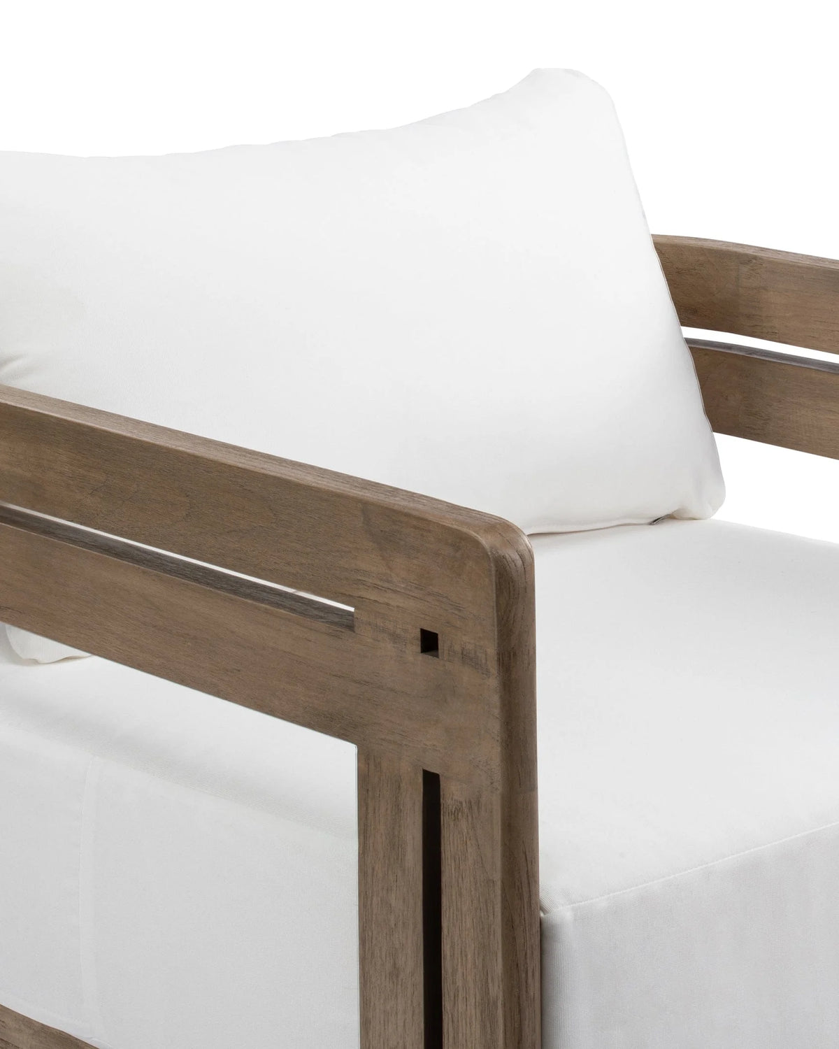 Luso™ outdoor lounge chair | teak platform - chairs luso | designer | madorne