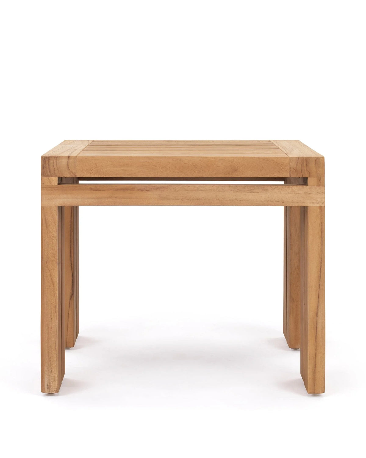 Luso™ outdoor side table | solid teak - tables luso | madorne