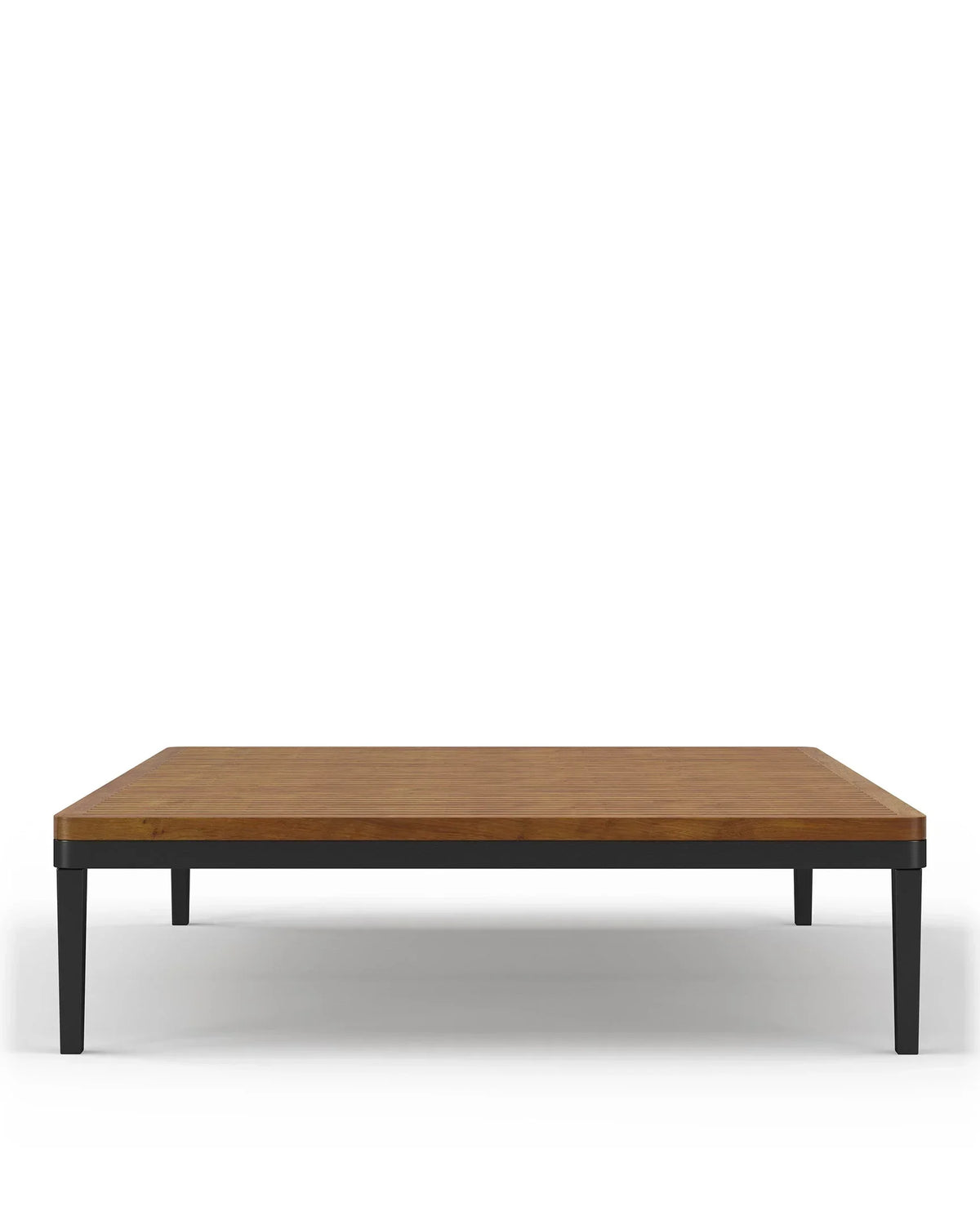 Marca™ outdoor end table | natural teak - side tables marca | madorne