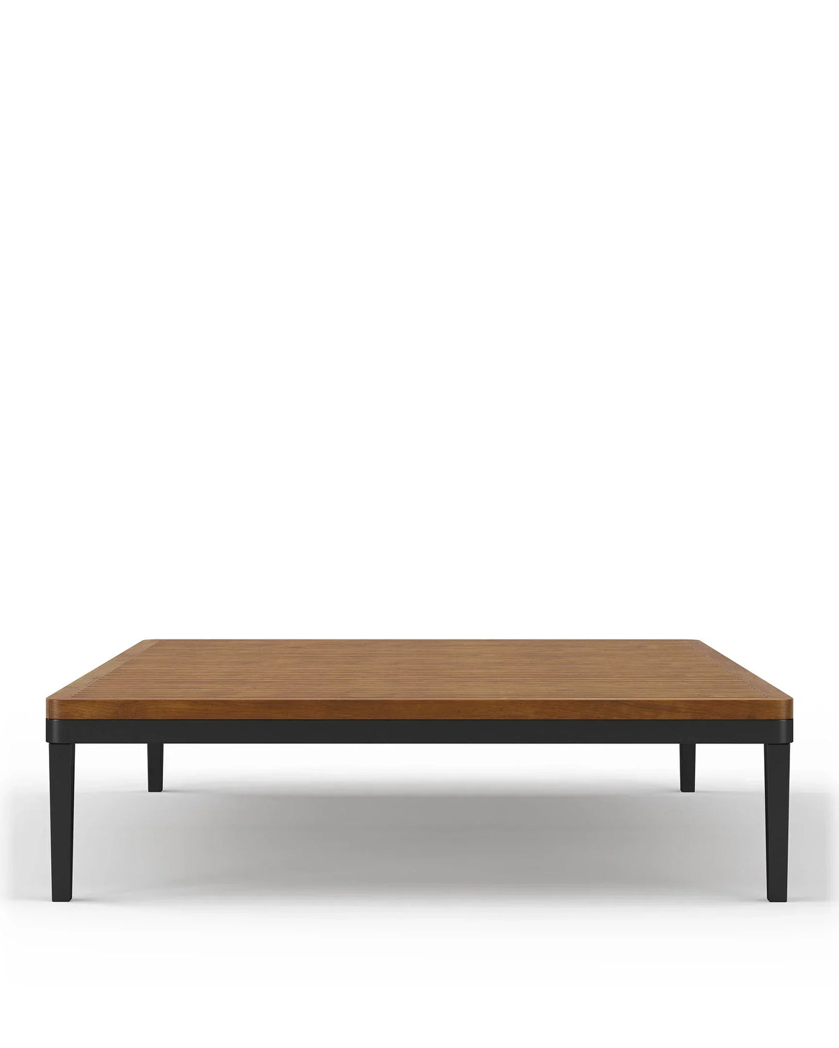 Marca™ outdoor end table | natural teak - side tables marca | madorne