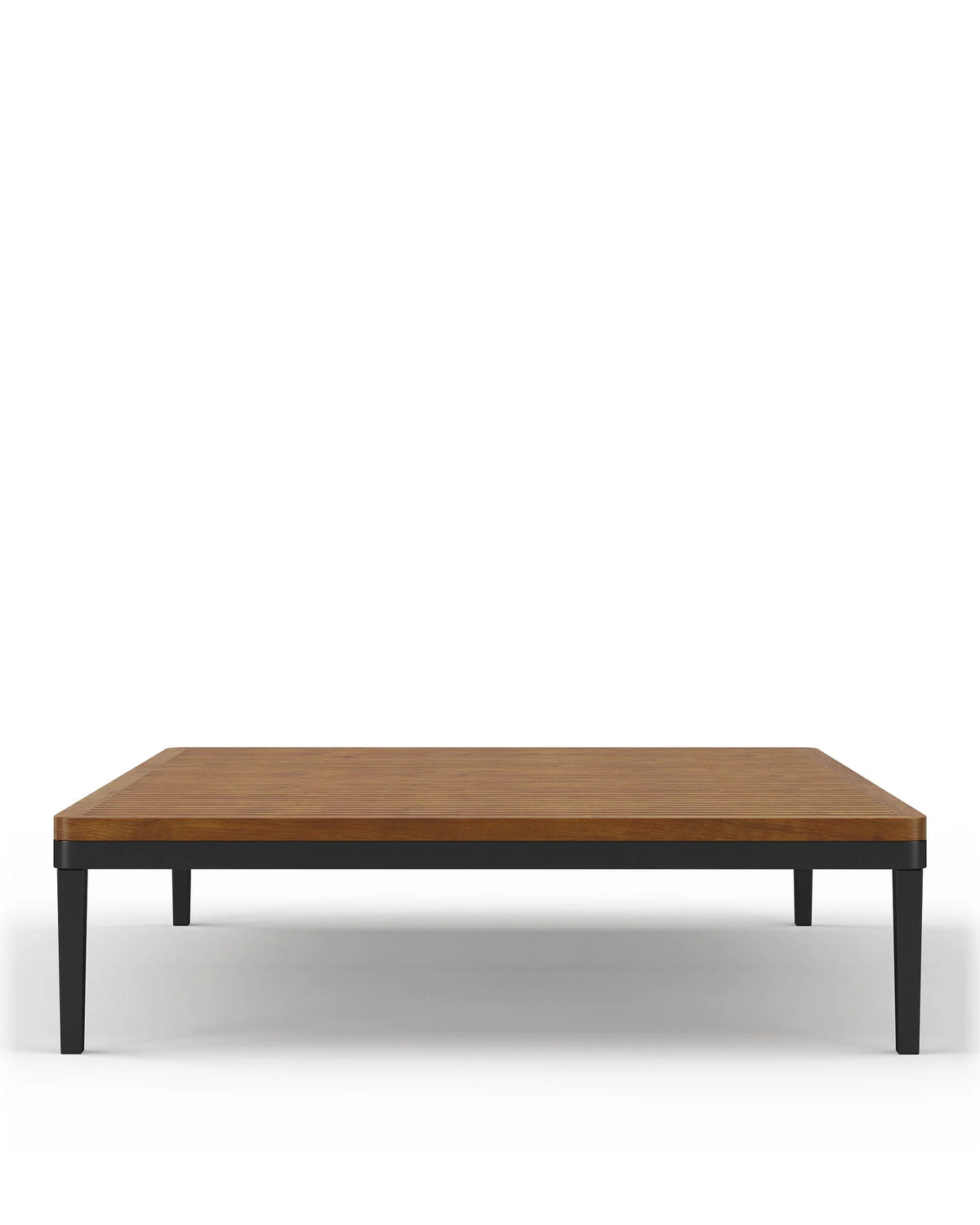 Marca™ outdoor end table | natural teak - side tables marca | madorne