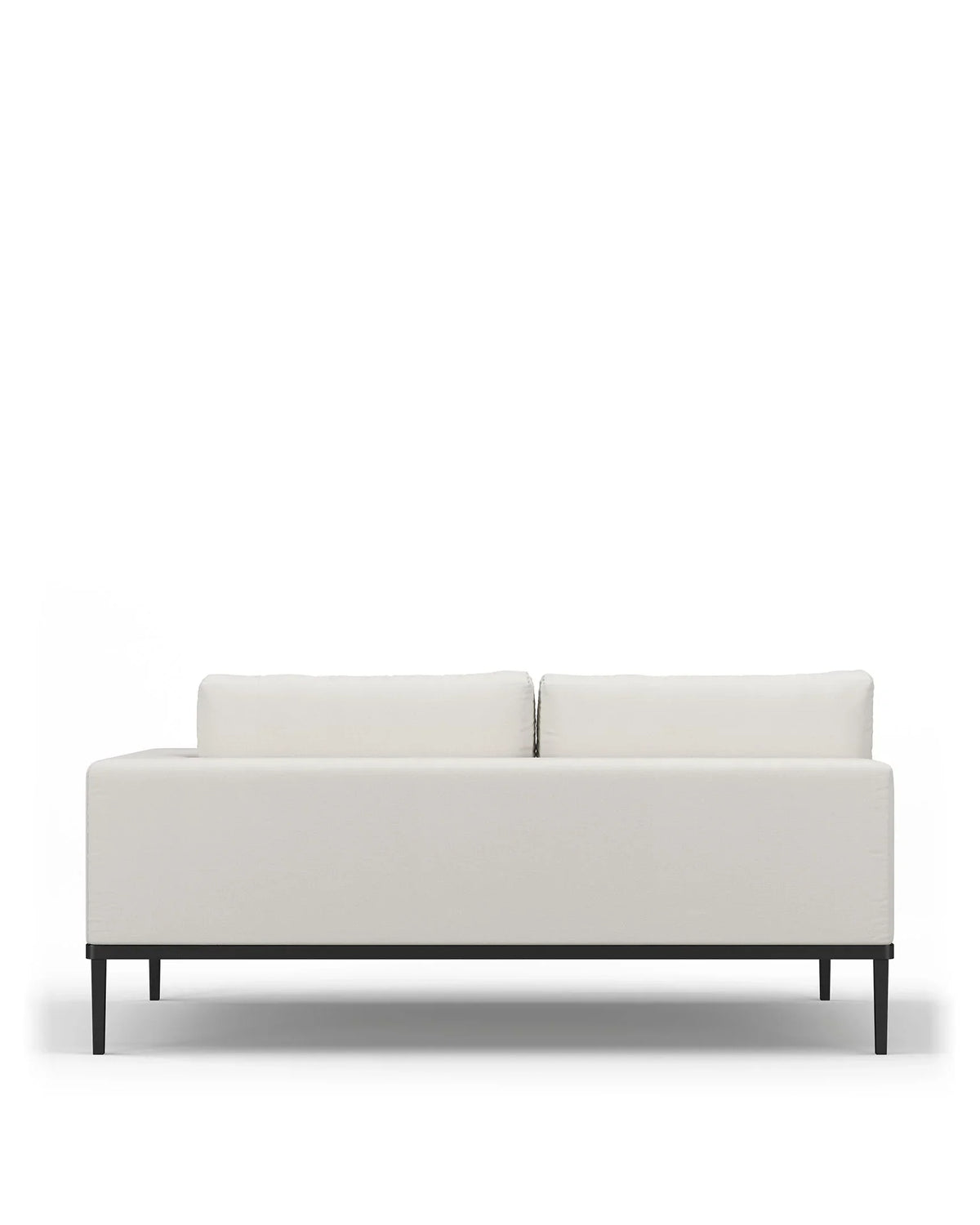 Marca™ outdoor two seater sofa right arm | shell performance weave - module / 2 seaters marca | designer two-seater...