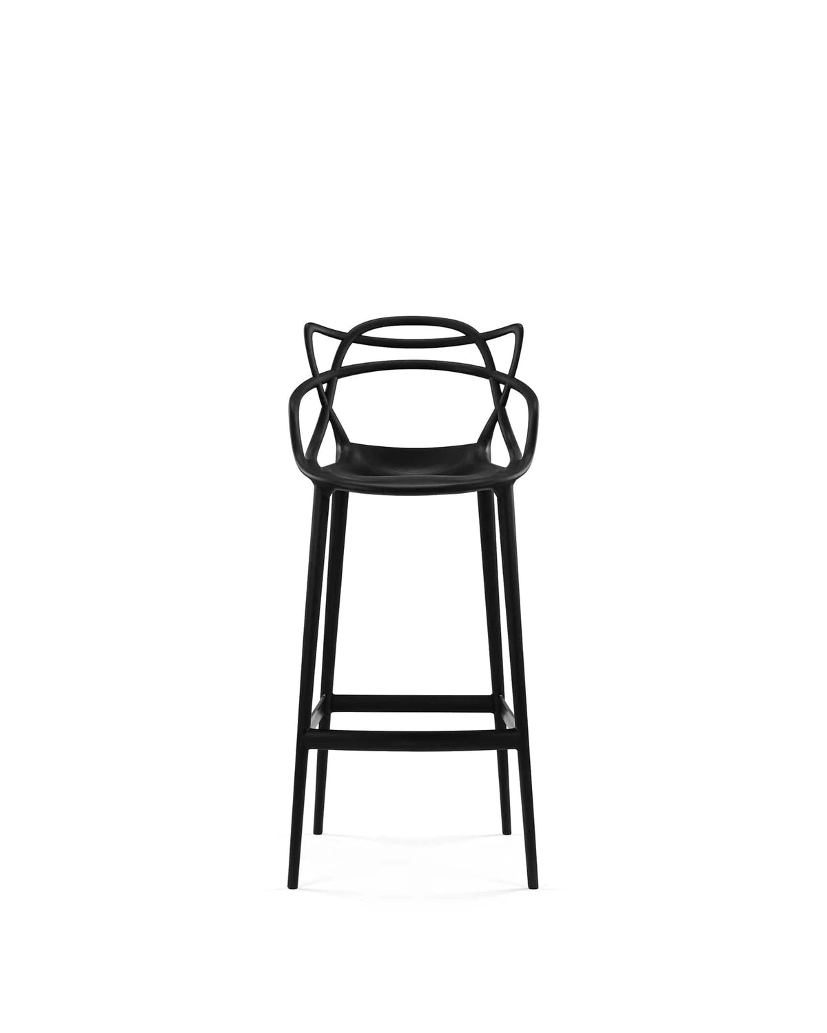 Masterline™ bar stool | interlaced back - black - & counter stools masterline | modern | madorne