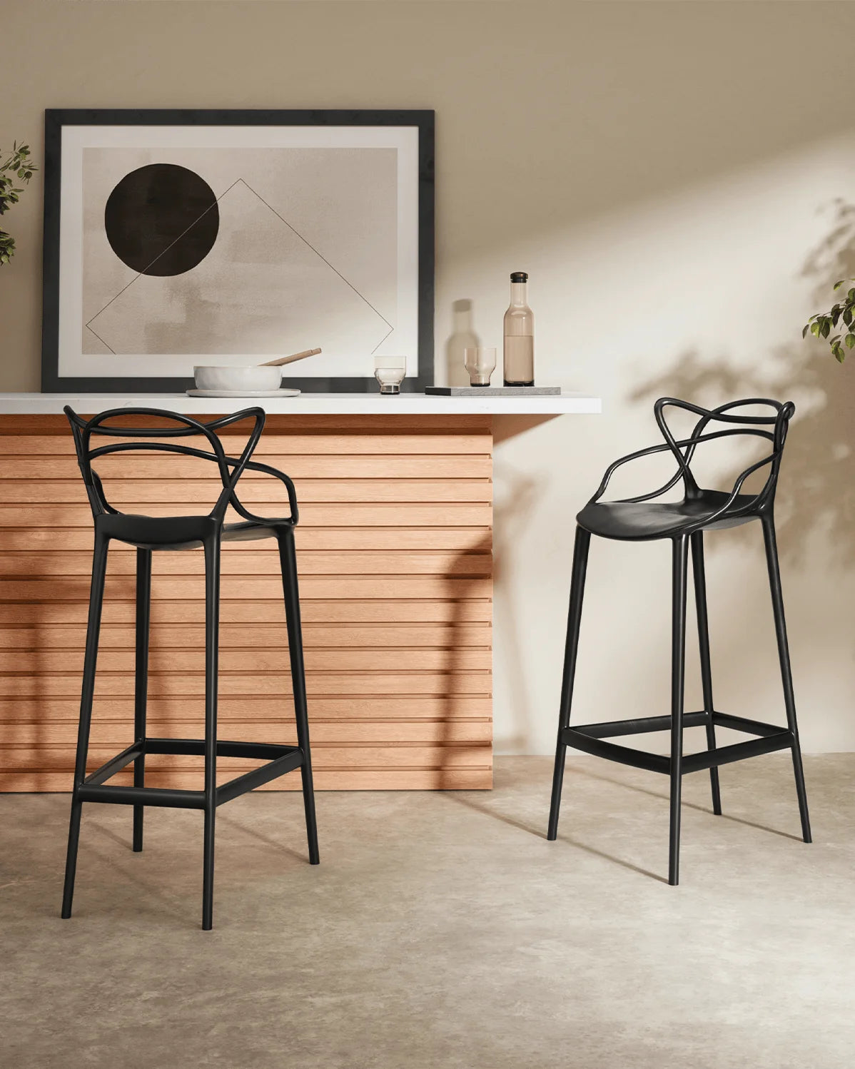 Masterline™ bar stool | interlaced back - & counter stools masterline | modern | madorne