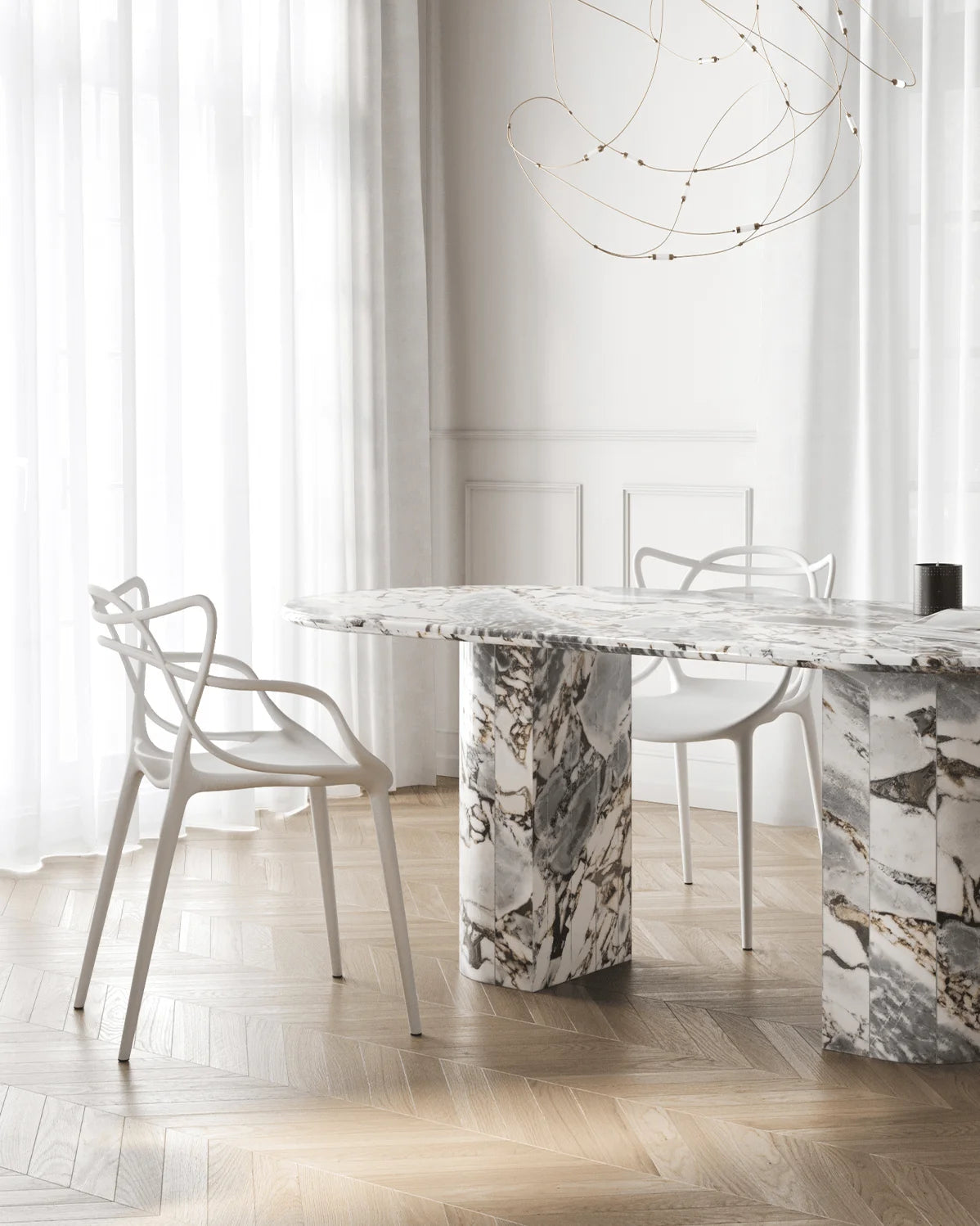 Masterline™ dining chair | interlaced back - chairs masterline | madorne
