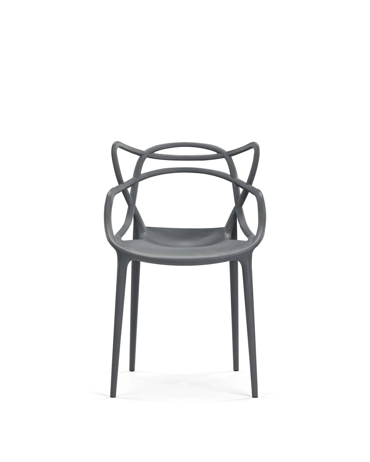 Masterline™ dining chair | interlaced back - gray - chairs masterline | madorne