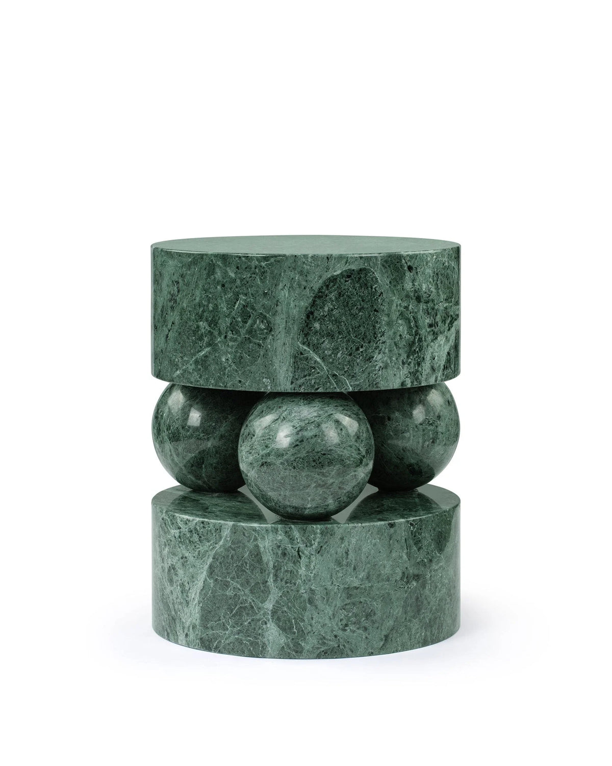 Maya™ side table | green marble - tables maya | modern | madorne