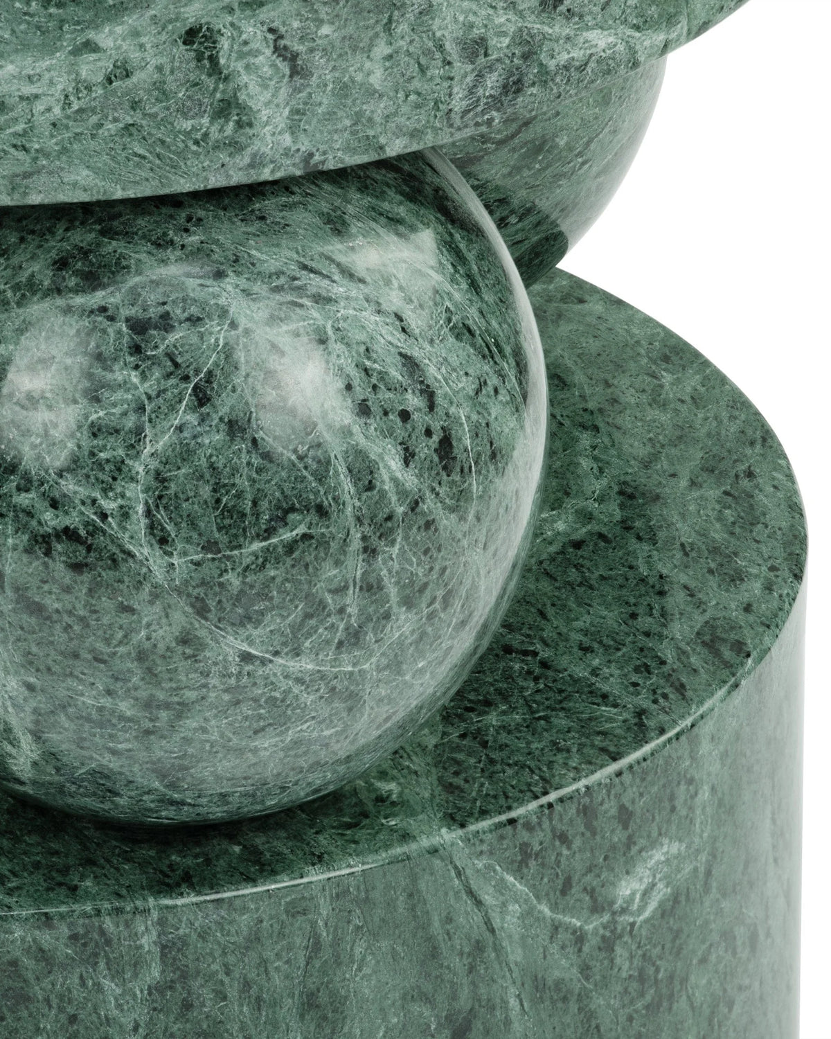 Maya™ side table | green marble - tables maya | modern | madorne
