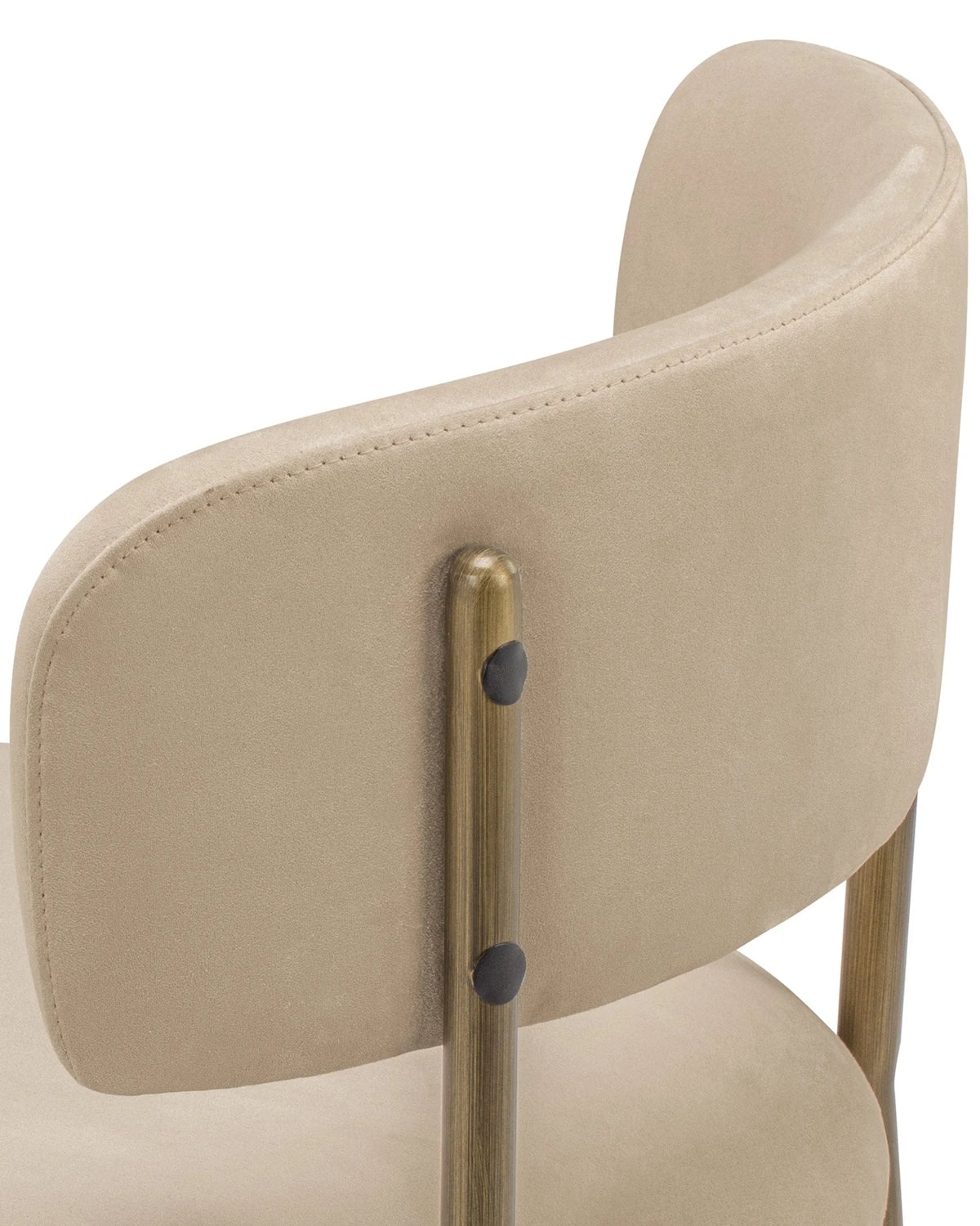 Metra™ counter stool | vegan friendly faux suede - bar & stools metra | madorne