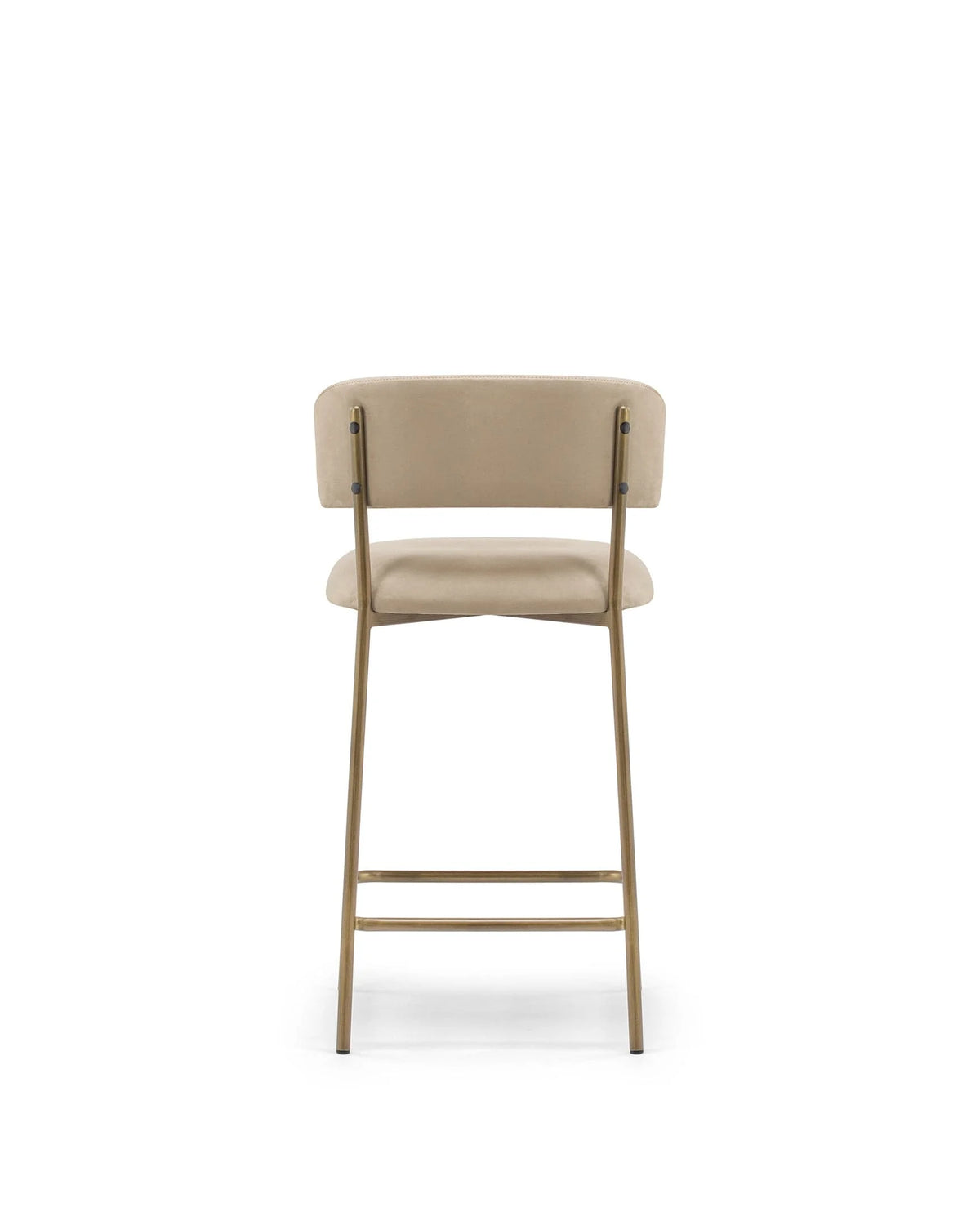 Metra™ counter stool | vegan friendly faux suede - bar & stools metra | madorne