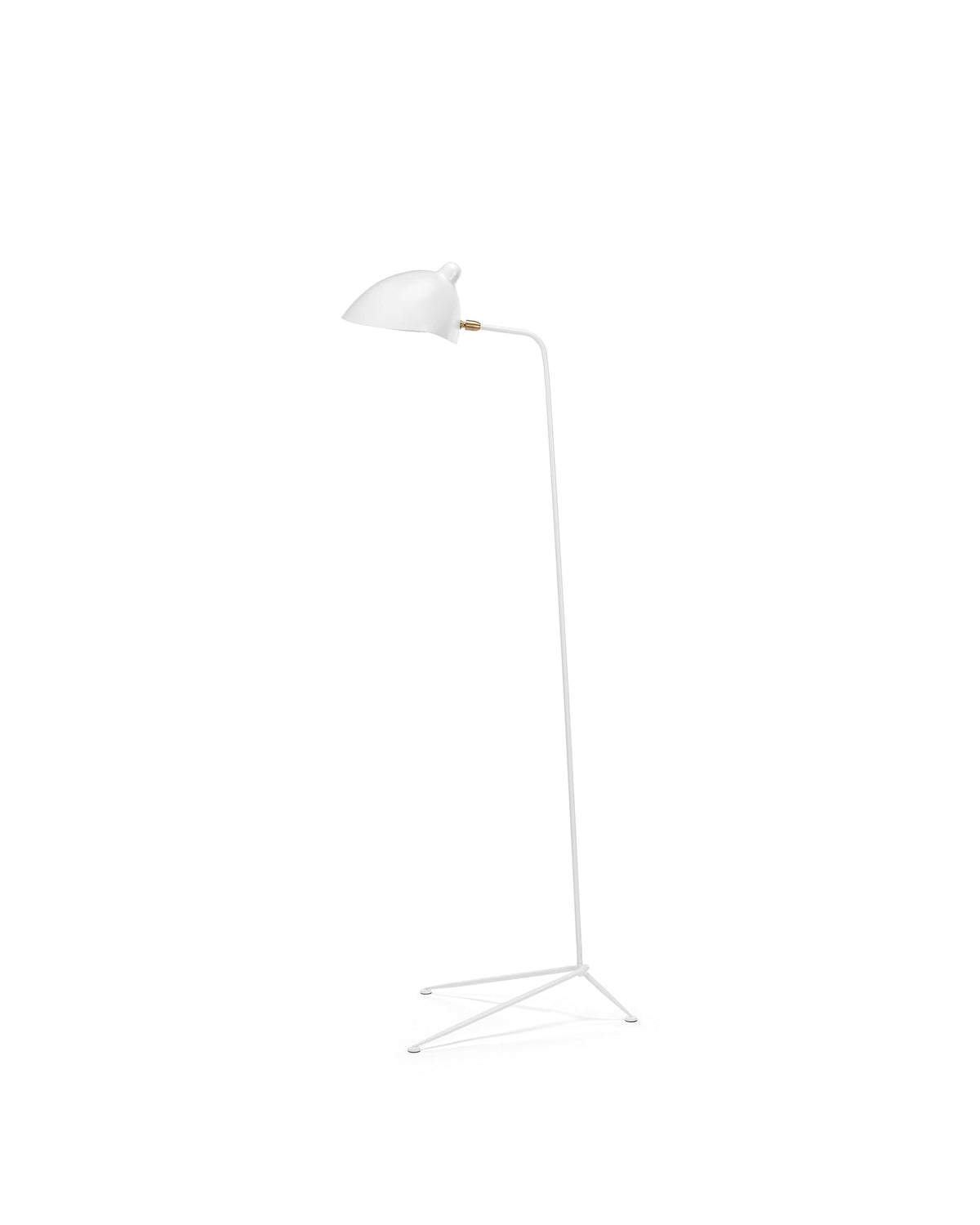 Milo 53™ single floor lamp | white - lighting 53 | madorne