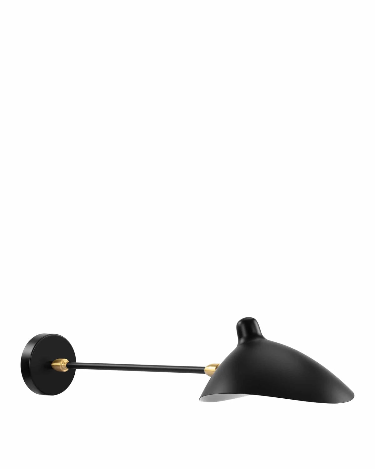 Milo 53™ small wall sconce | pivoting shade - lighting 53 | light | madorne