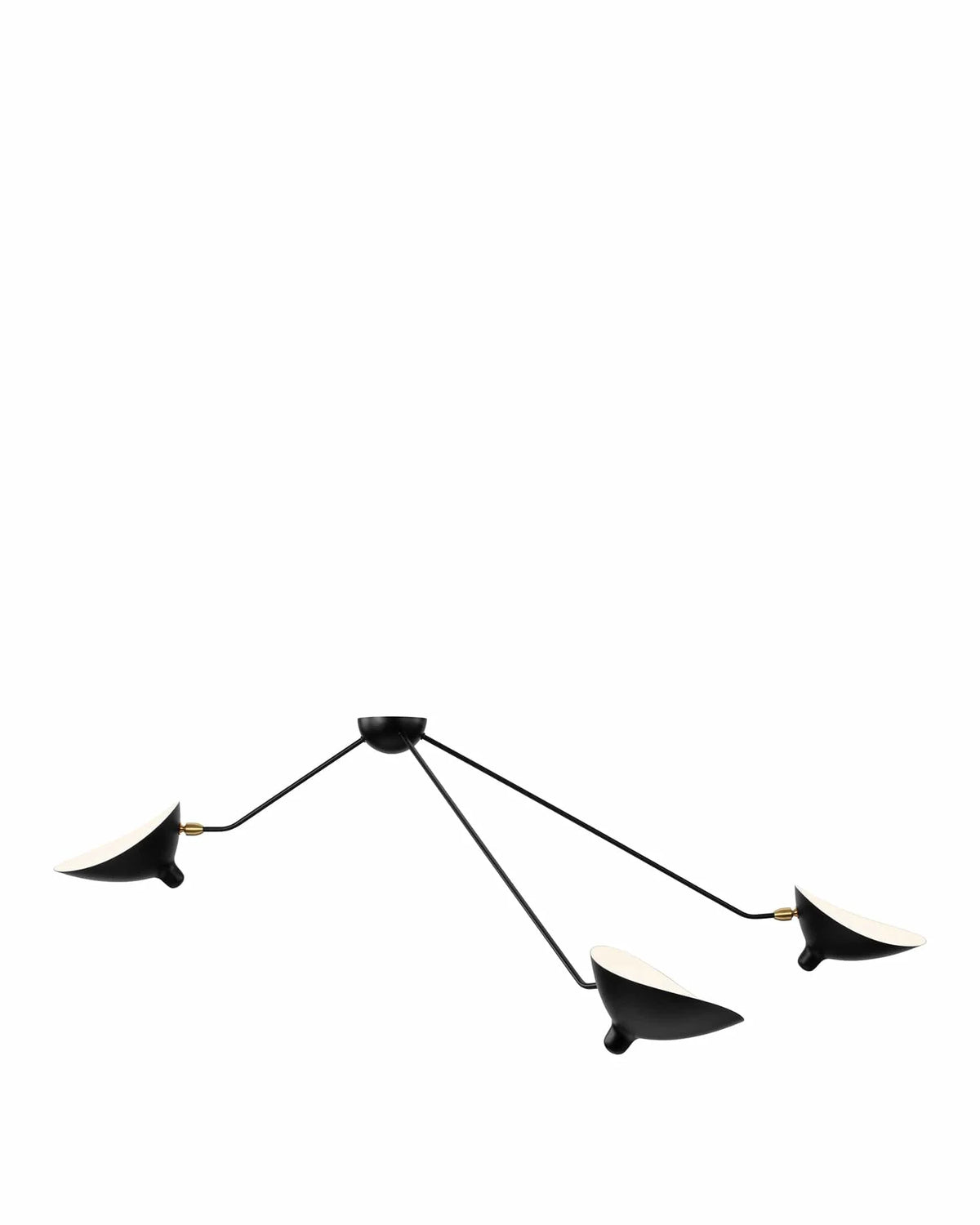 Milo 53™ spider ceiling light three arms - lighting 53 | designer li...