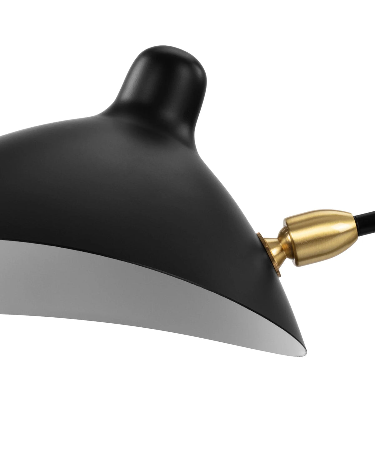 Milo 53™ two-arm ceiling light | sculptural metal - lighting 53 | madorne