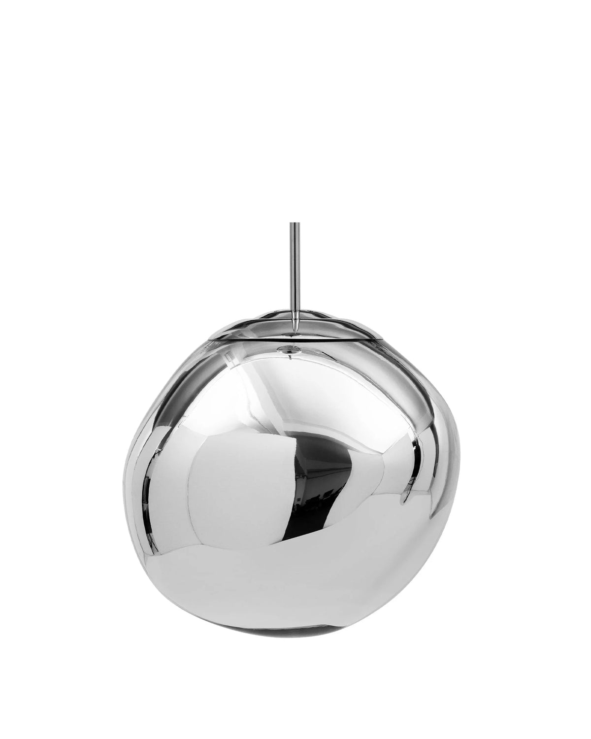 Molten 14™ pendant | mirror-finish globe - lighting 14 | designer light | madorne