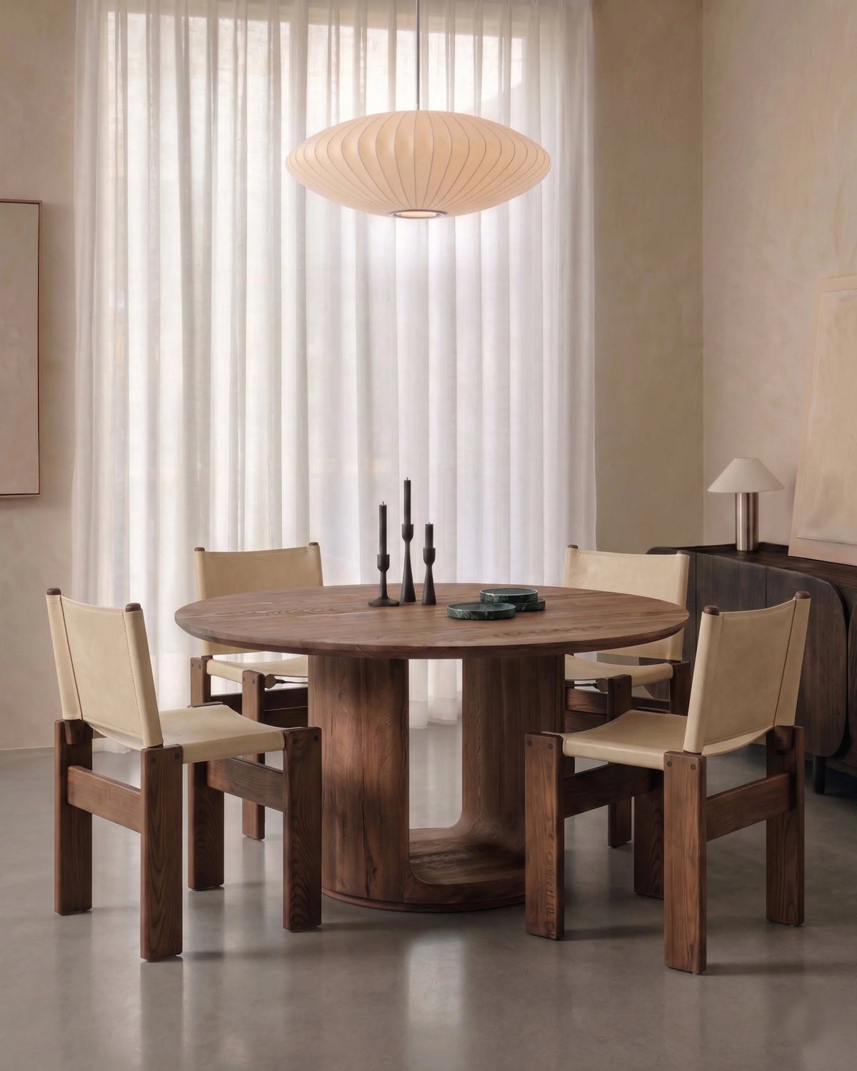 Monko 73™ dining chair | wood and sling seat - chairs 73 | designer | madorne