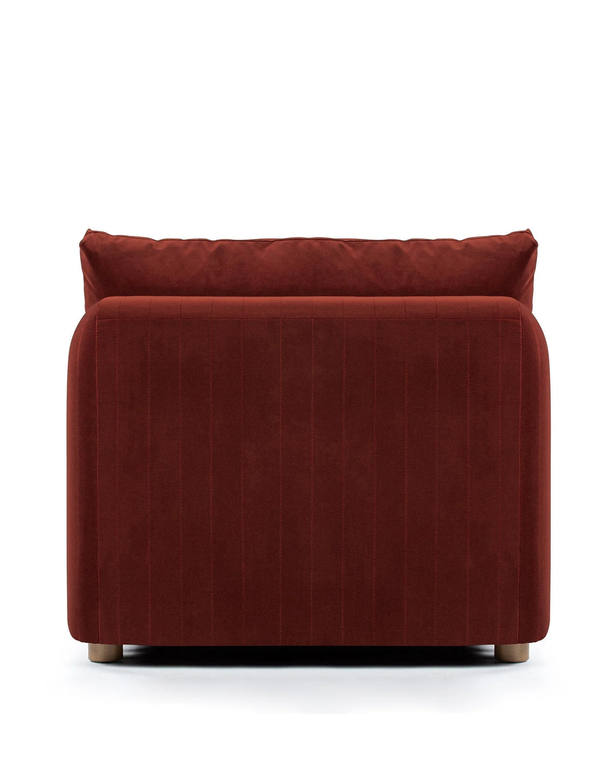 Morel™ module armless | lustrous velvet - modules morel | modular sofa element | madorne