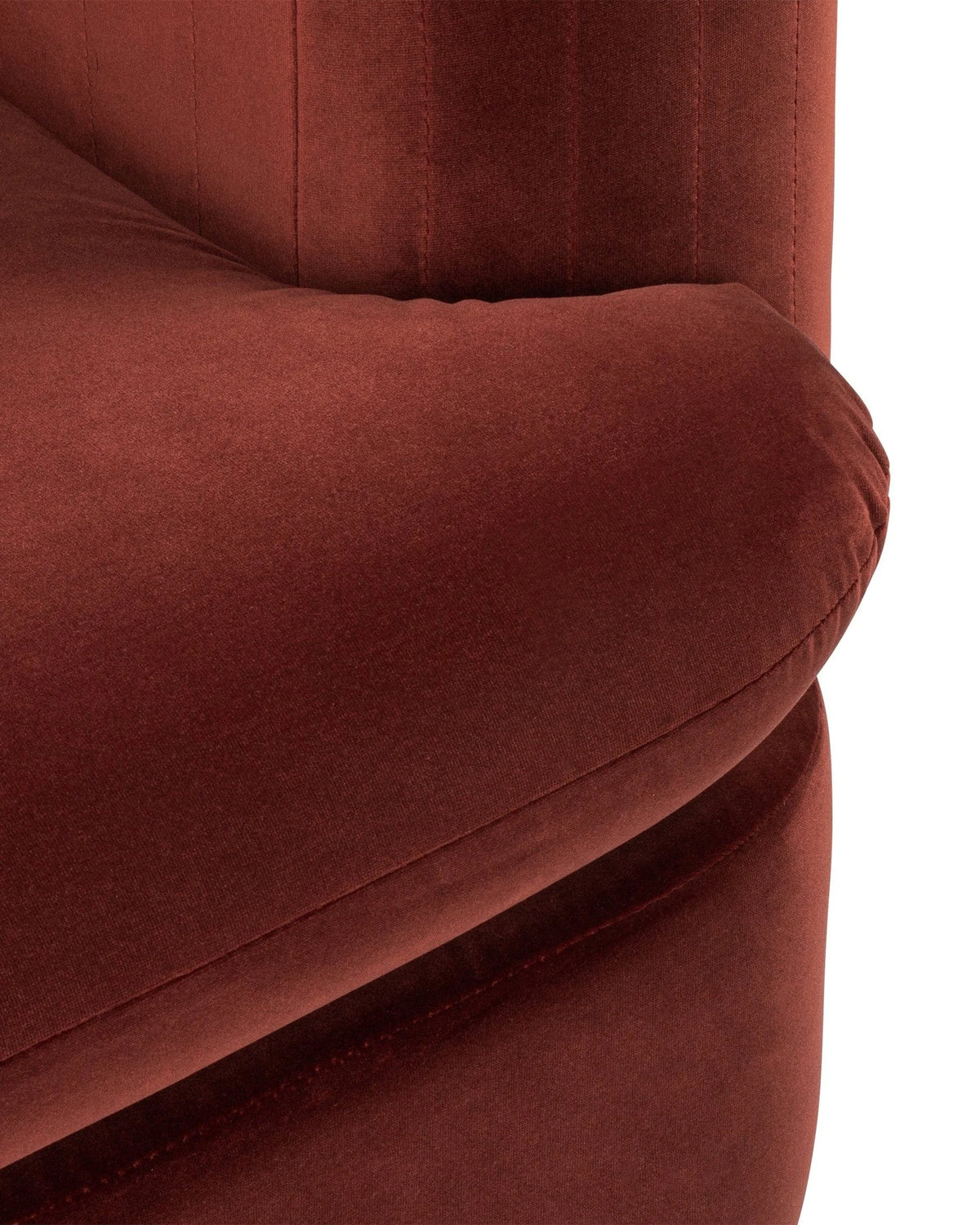 Morel™ module right arm | lustrous velvet - modules morel | modular sofa element | madorne