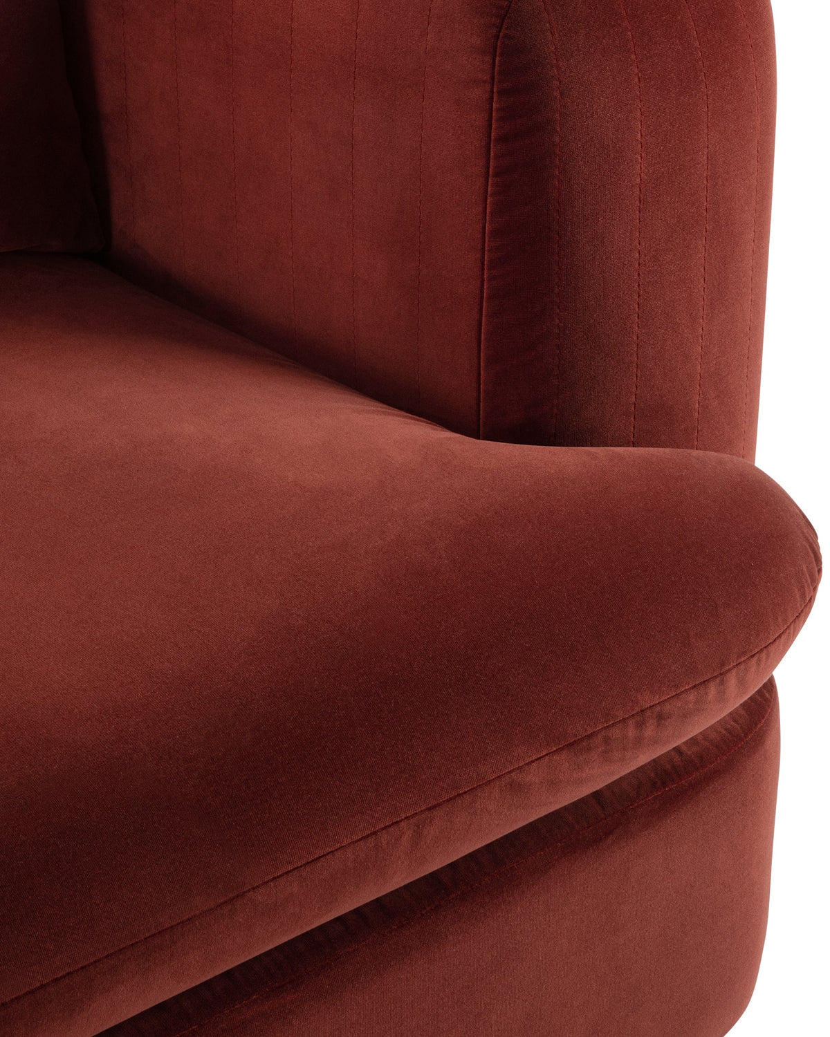 Morel™ three-seater sofa | maroon velvet - 3 seaters morel | madorne