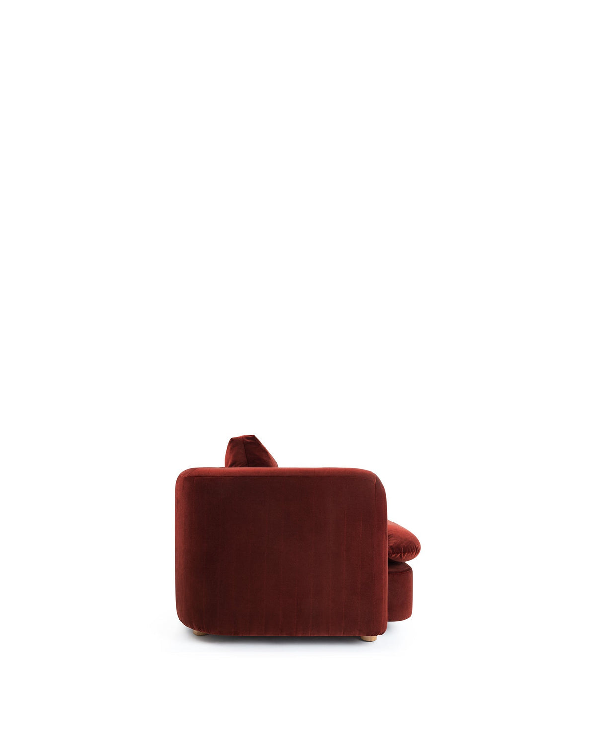 Morel™ three-seater sofa | maroon velvet - 3 seaters morel | madorne
