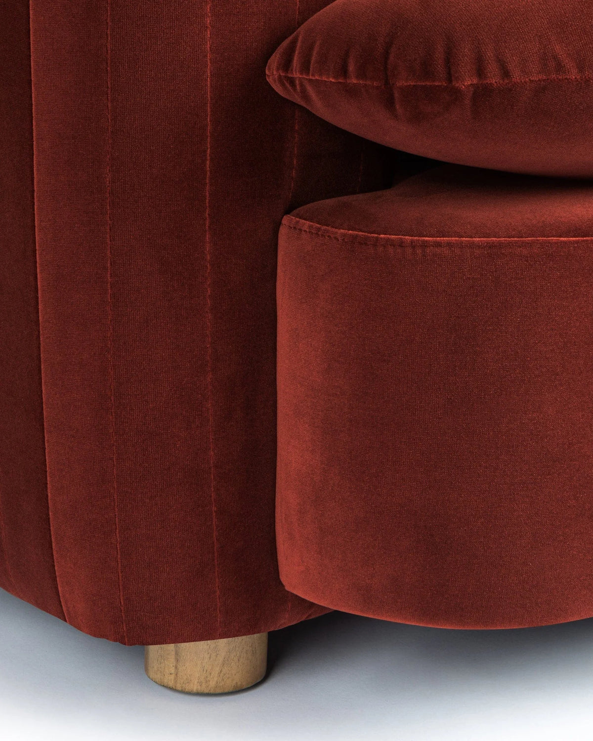 Morel™ two seater sofa | lustrous velvet - 2 seaters morel | two-seater | madorne