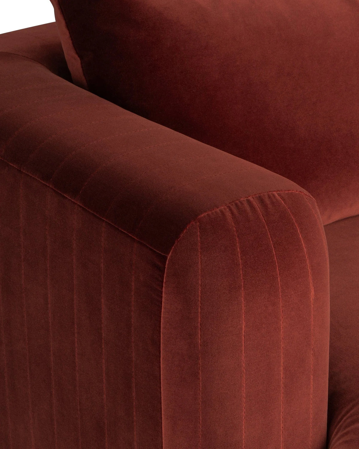 Morel™ two seater sofa | lustrous velvet - 2 seaters morel | two-seater | madorne