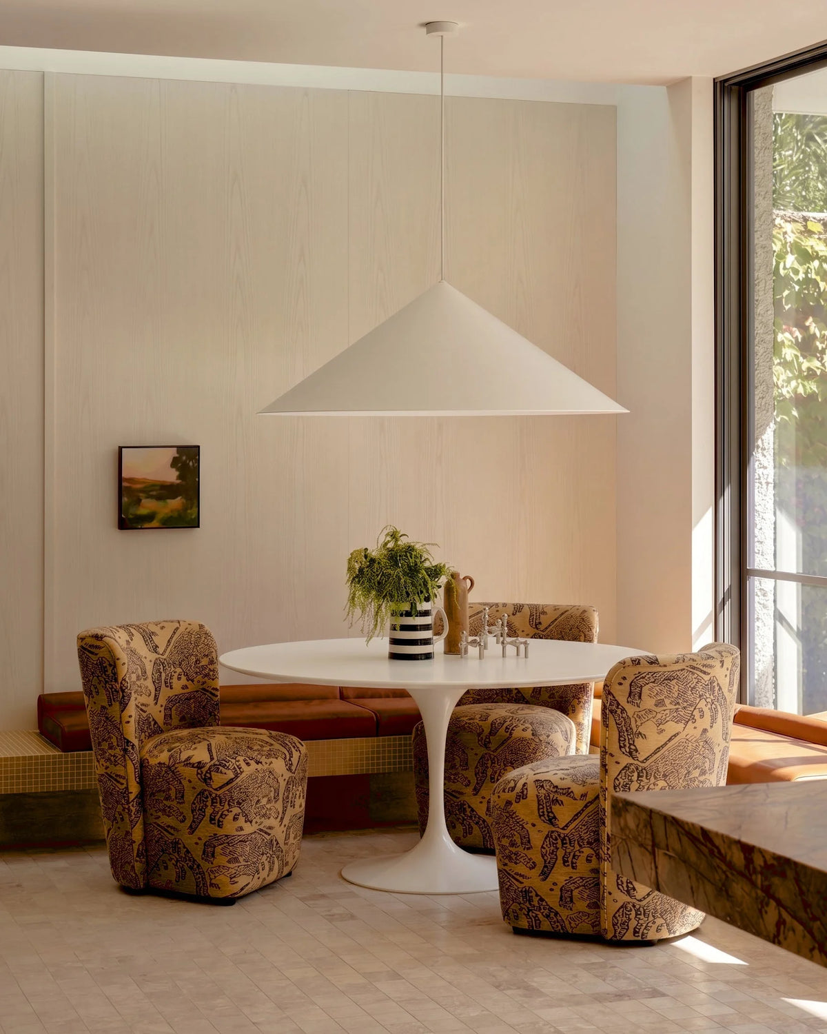 Myka Block™ Dining Chair | Upholstered Ash