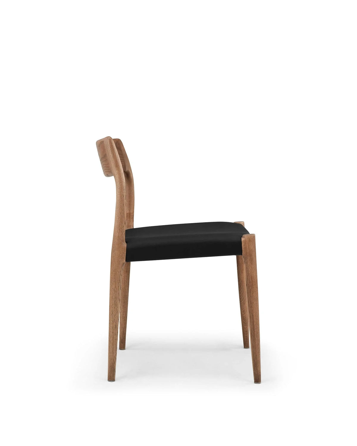 No. 77™ side chair | wood and woven seat - dining chairs 77 | modern | madorne