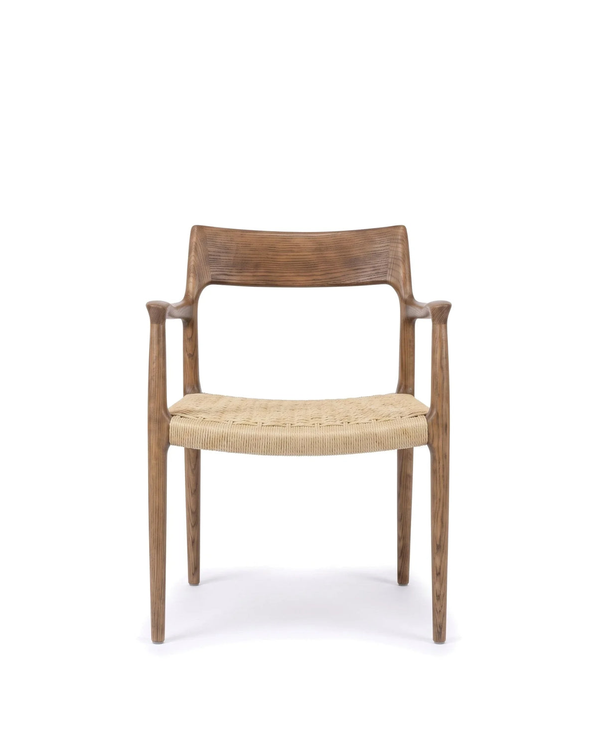 No. 77A™ Dining Armchair | Walnut and Paper Cord